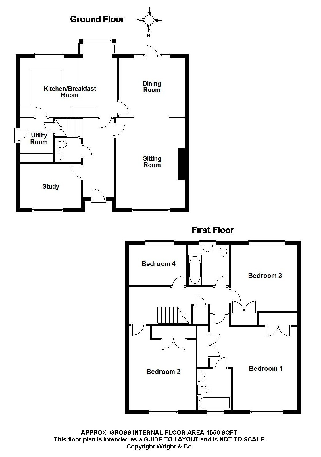 14, West Hayes, Bishop's Stortford floorplan