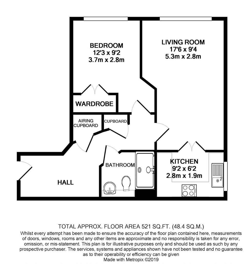 39 Ashcroft Place, Epsom Road, Leatherhead floorplan
