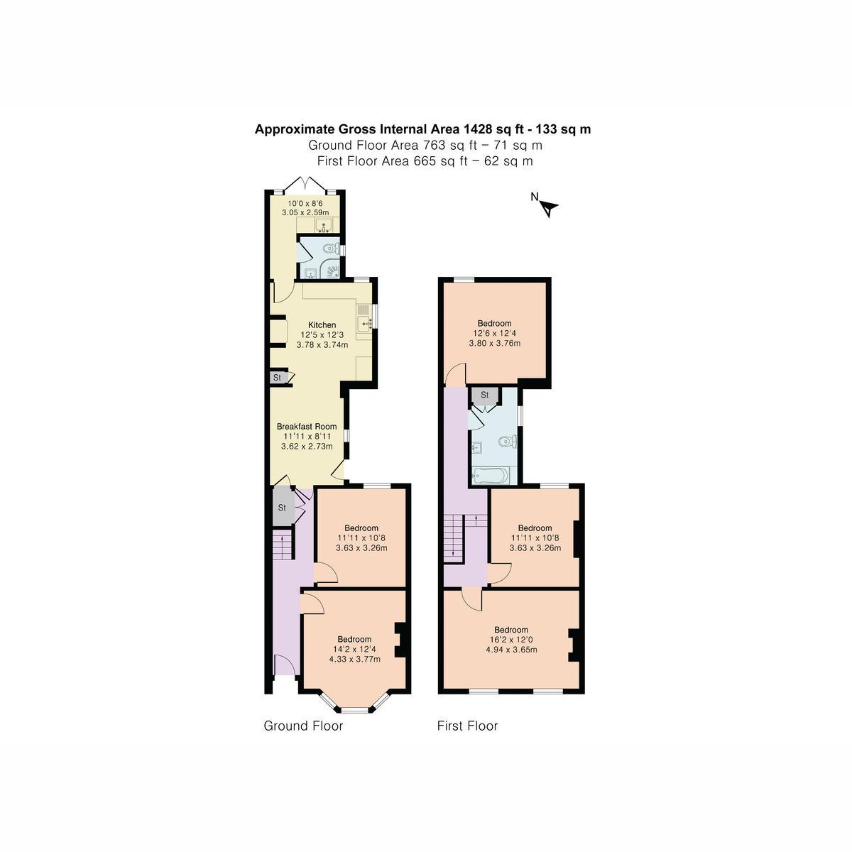 31, Hurst Street, Oxford floorplan