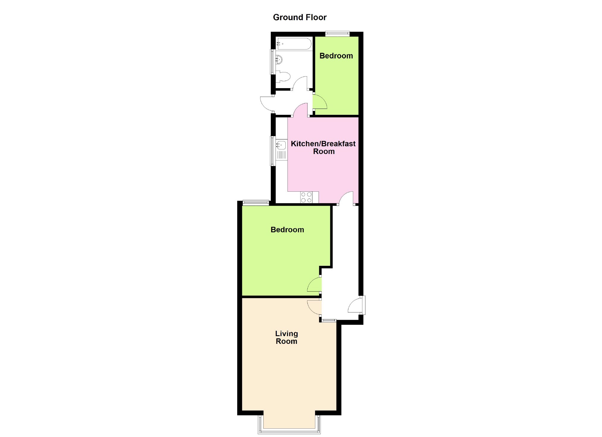 2 Bedrooms Flat for sale in Langport Road, Weston-Super-Mare BS23