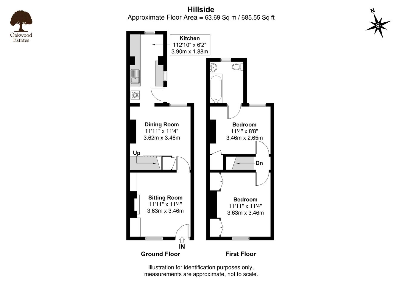 9, Hillside, Slough floorplan
