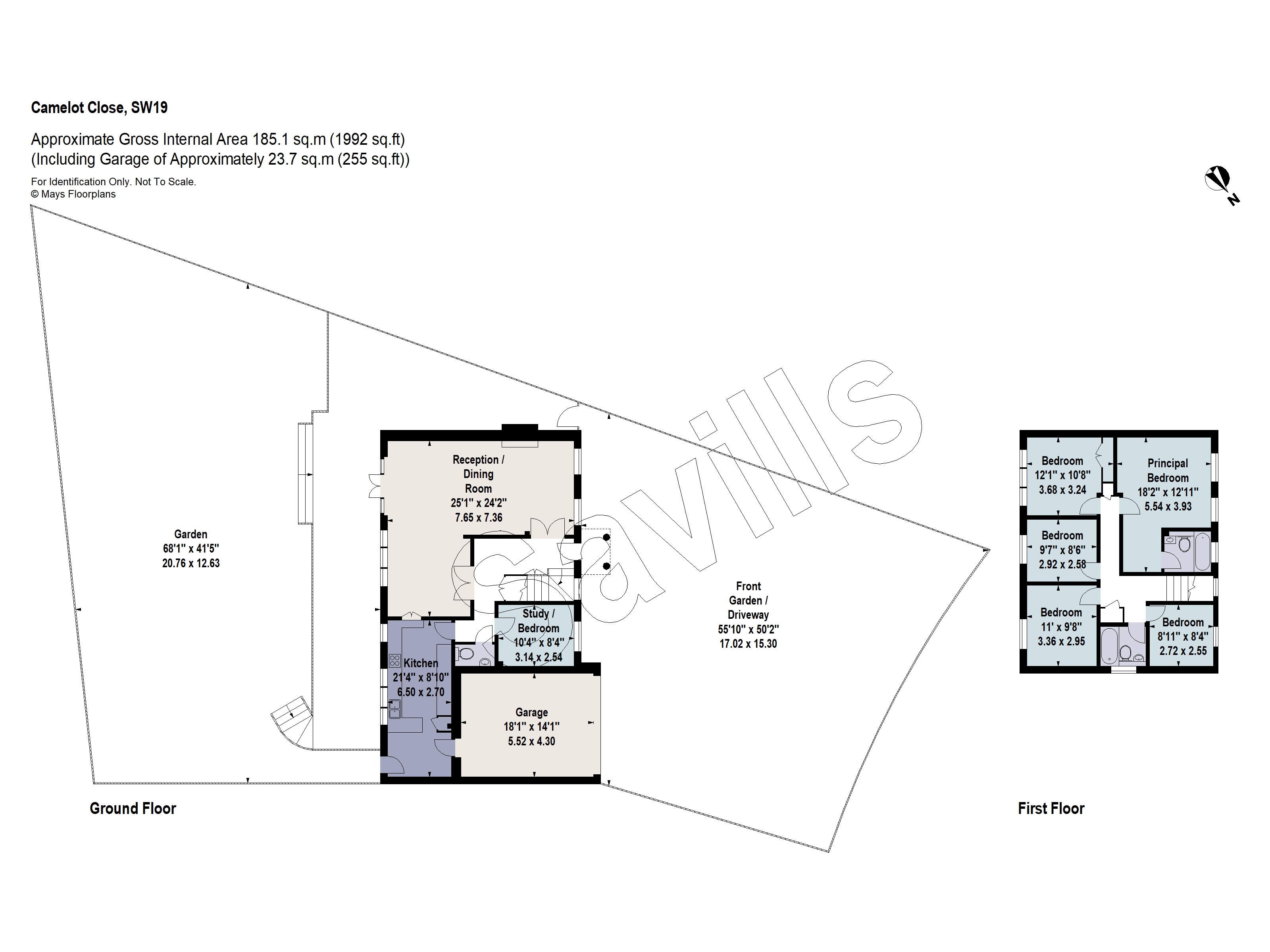 Camelot Close, Wimbledon, London, SW19 floorplan