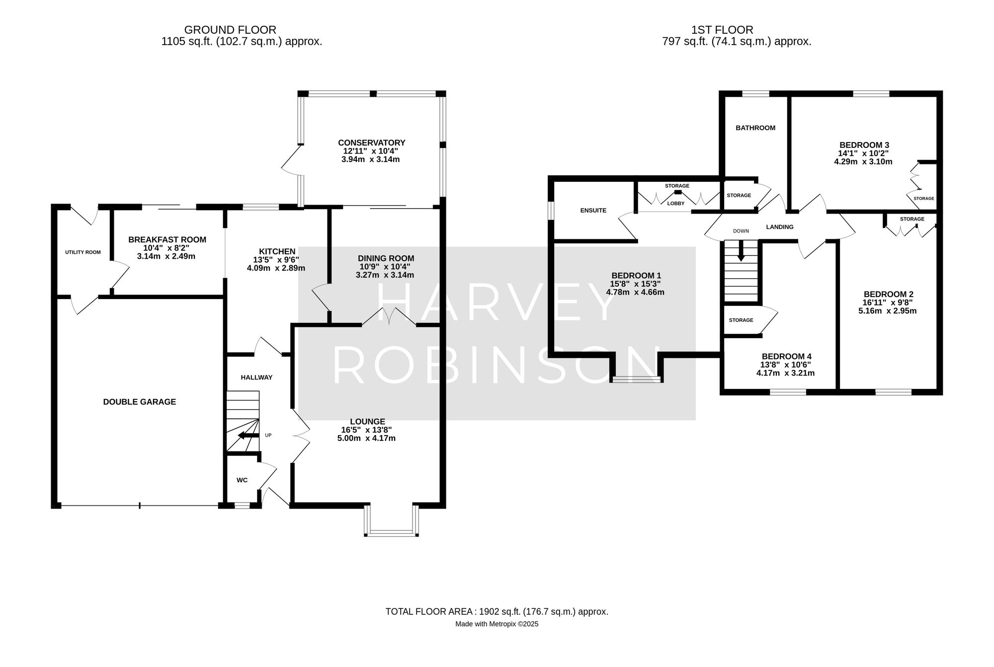 4 The Paddocks, Huntingdon floorplan