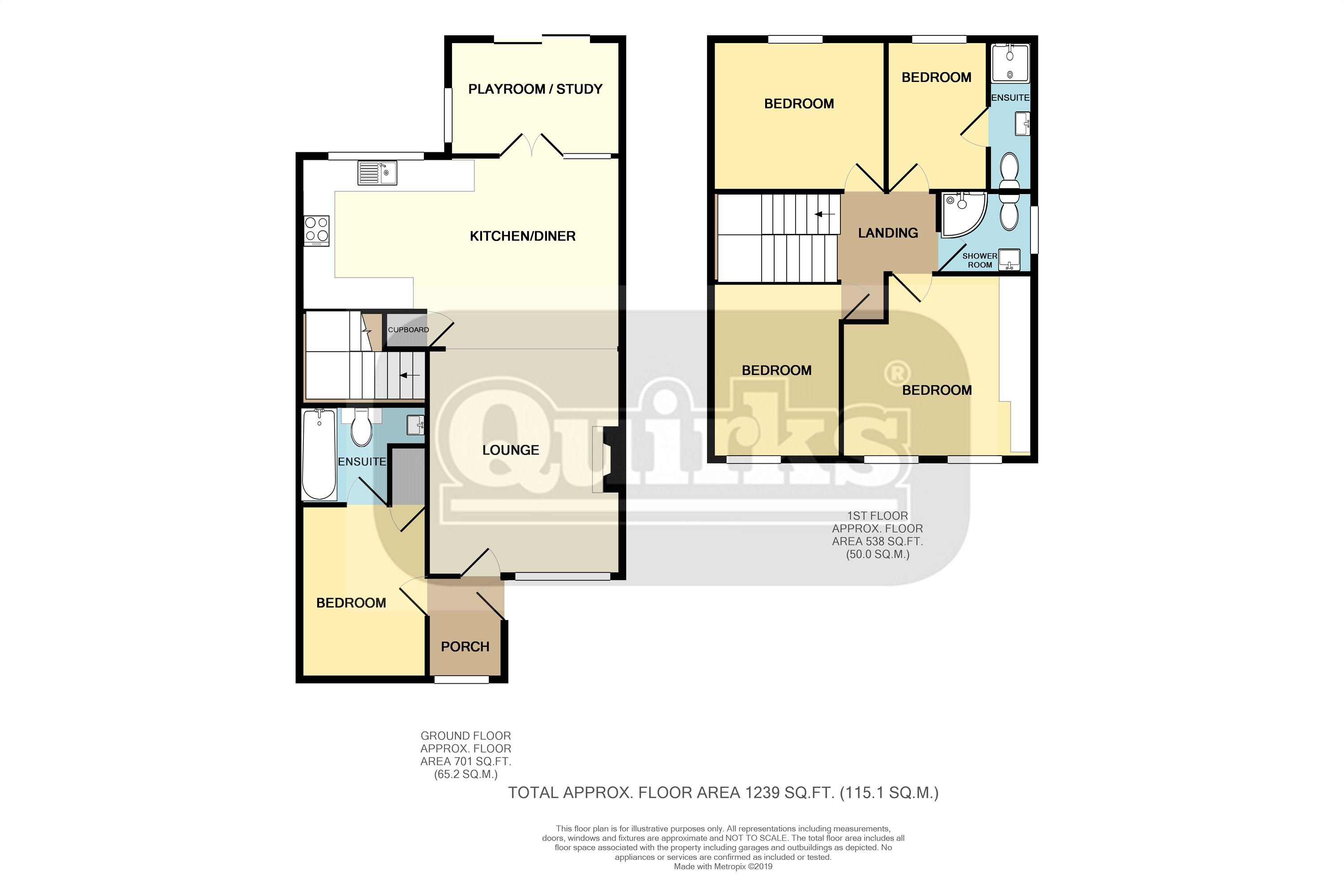 5 Bedrooms Semi-detached house for sale in Copford Close, Billericay CM11