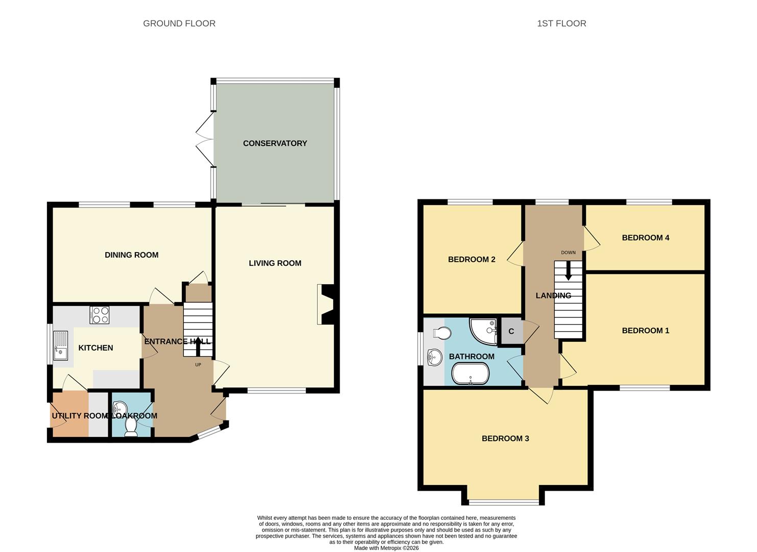 10, St. Pauls Way, Tickton, Beverley floorplan