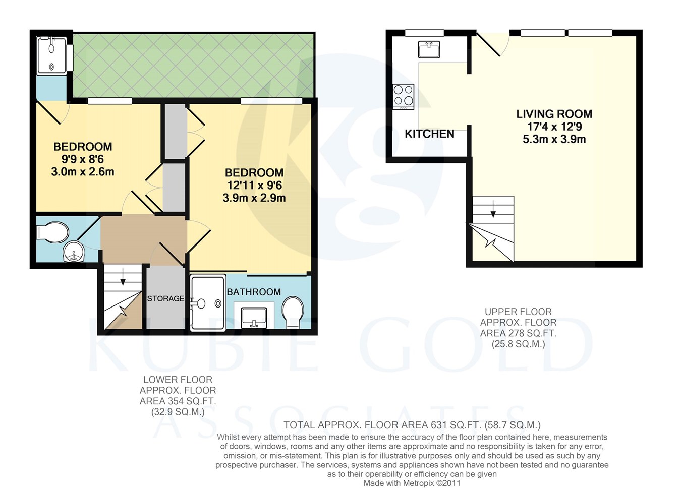 2 Bedrooms Flat to rent in Ivor Place, London NW1