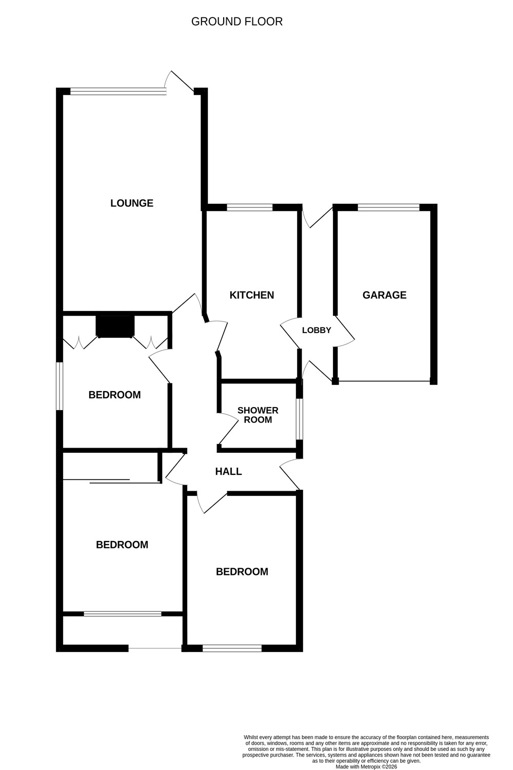 2, Fraser Close, Chelmsford floorplan