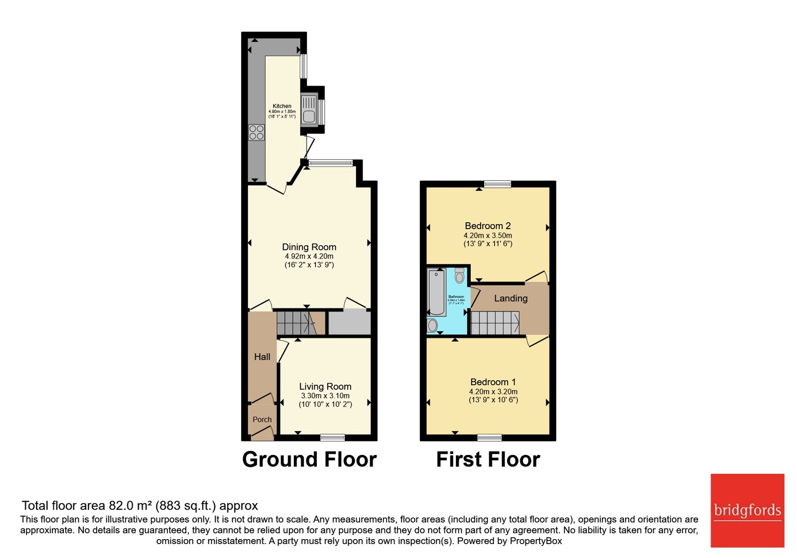 89, Sackville Street, Lancashire floorplan