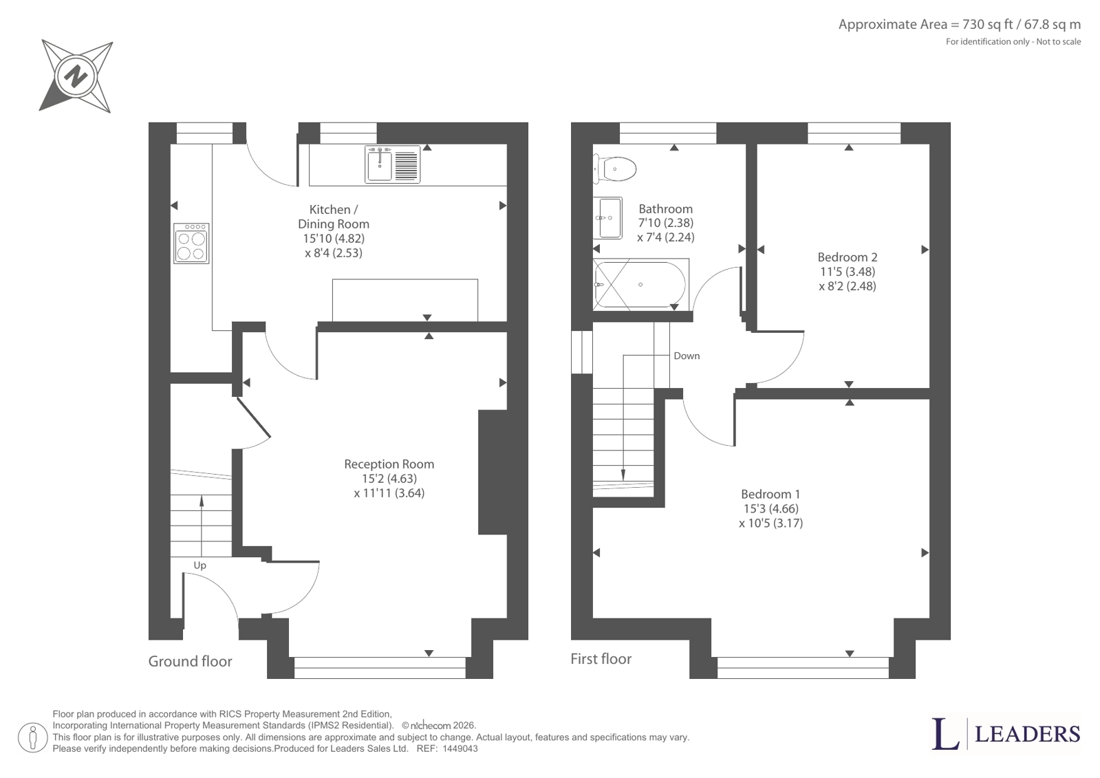 24, Effingham Road, Birmingham floorplan