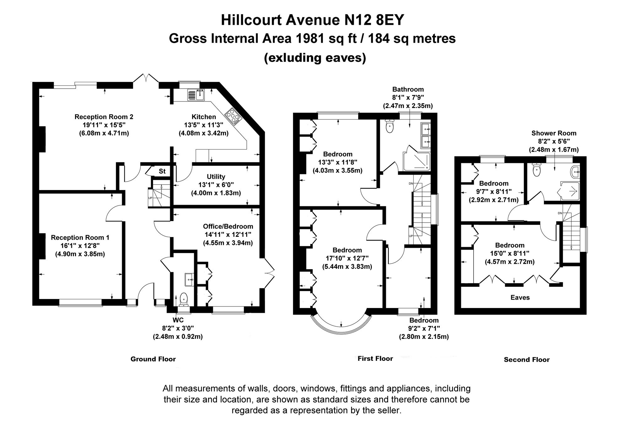 35 Hillcourt Avenue, London floorplan