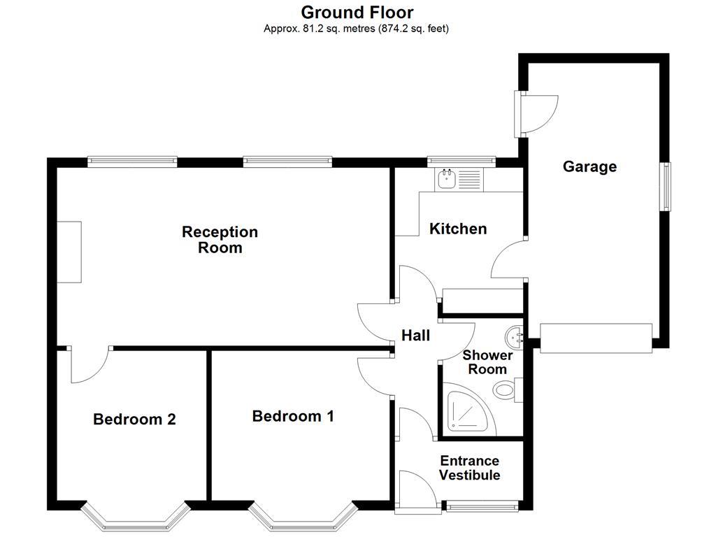 60, Back Lane, Accrington floorplan