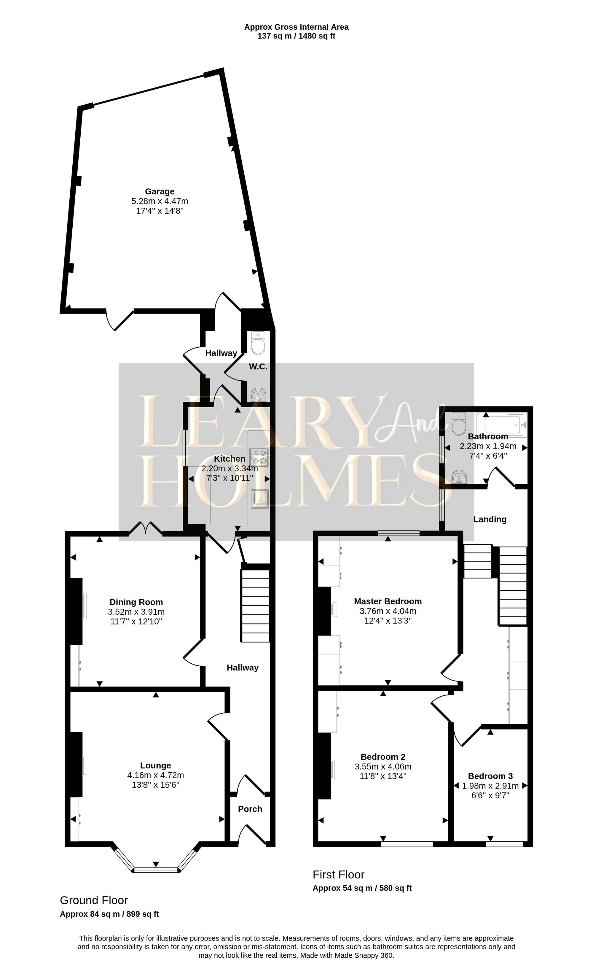 15 Suffolk Street, Jarrow floorplan