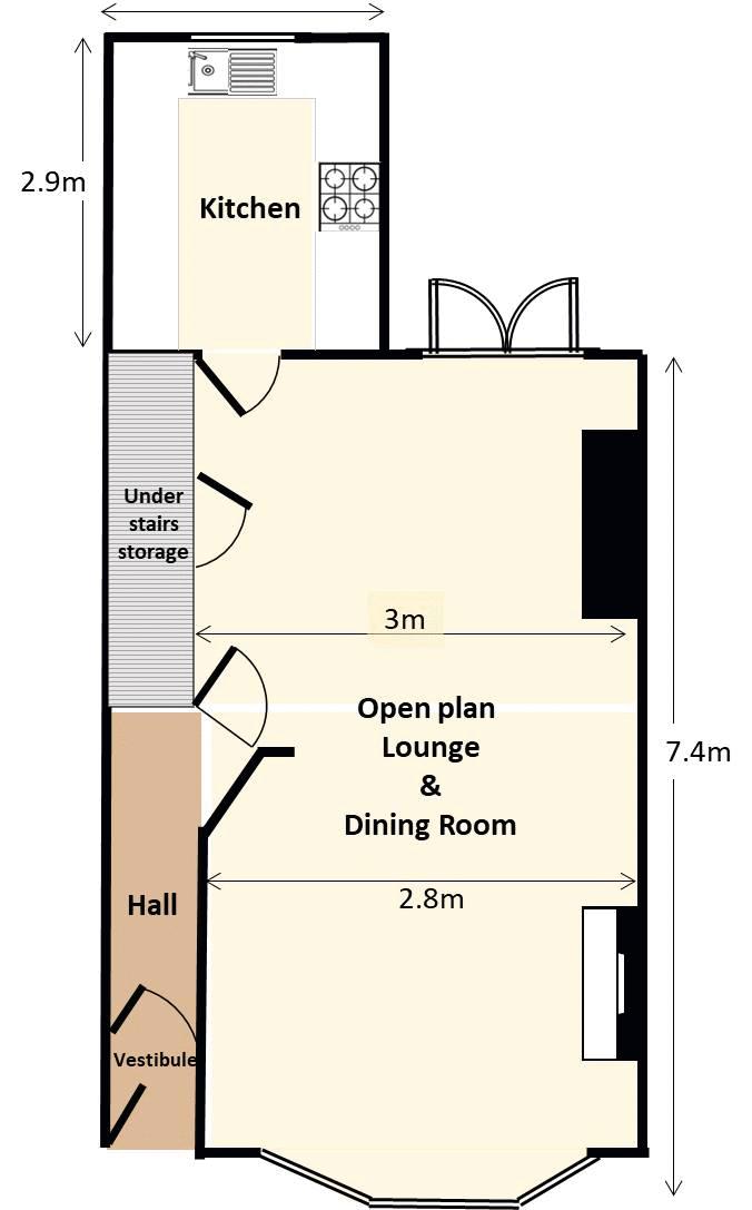 2 Bedrooms Terraced house for sale in Gladeville Road, Aigburth L17