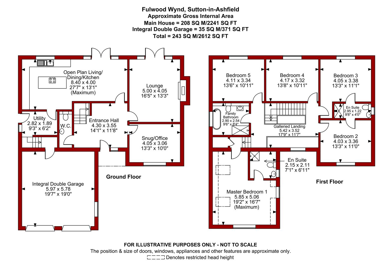 4, Fulwood Wynd, Sutton-in-Ashfield floorplan