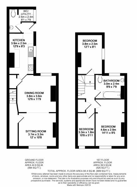 3 Bedrooms Terraced house to rent in King Street, Cirencester GL7