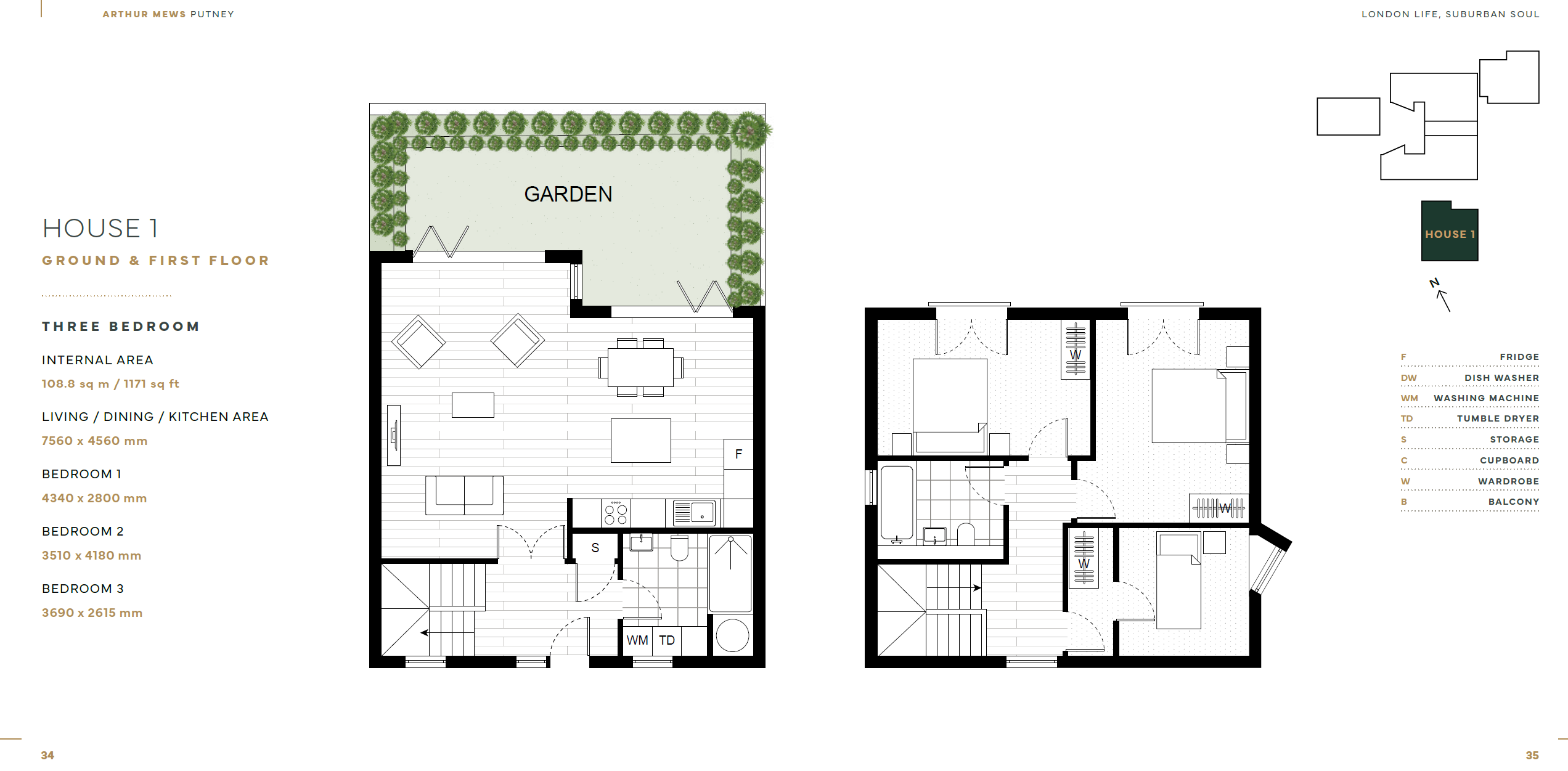 1A Merivale Road, London floorplan