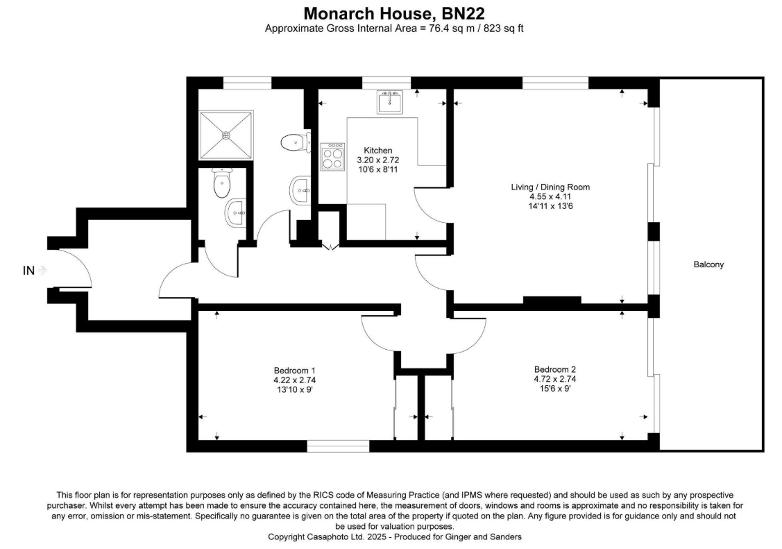 Royal Parade, Eastbourne floorplan