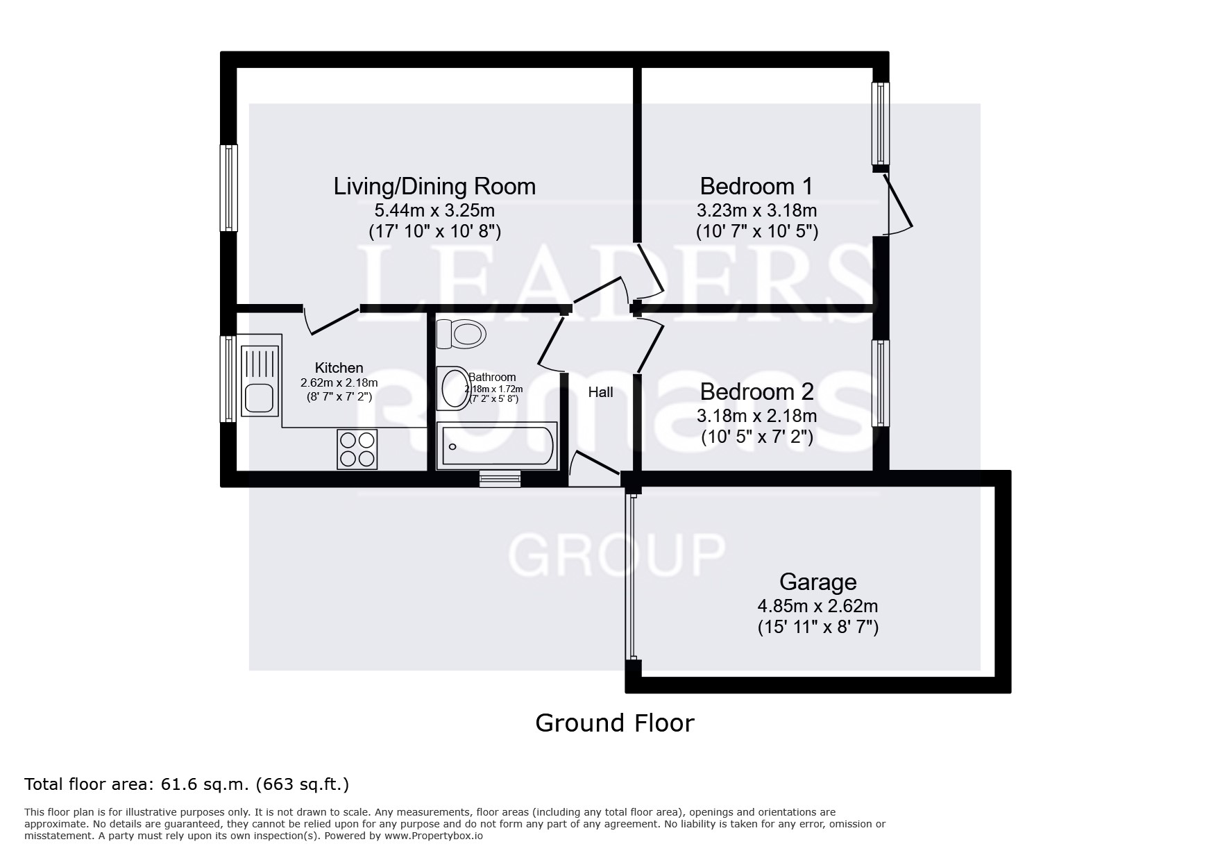 22, Neville Gardens, Hampshire floorplan