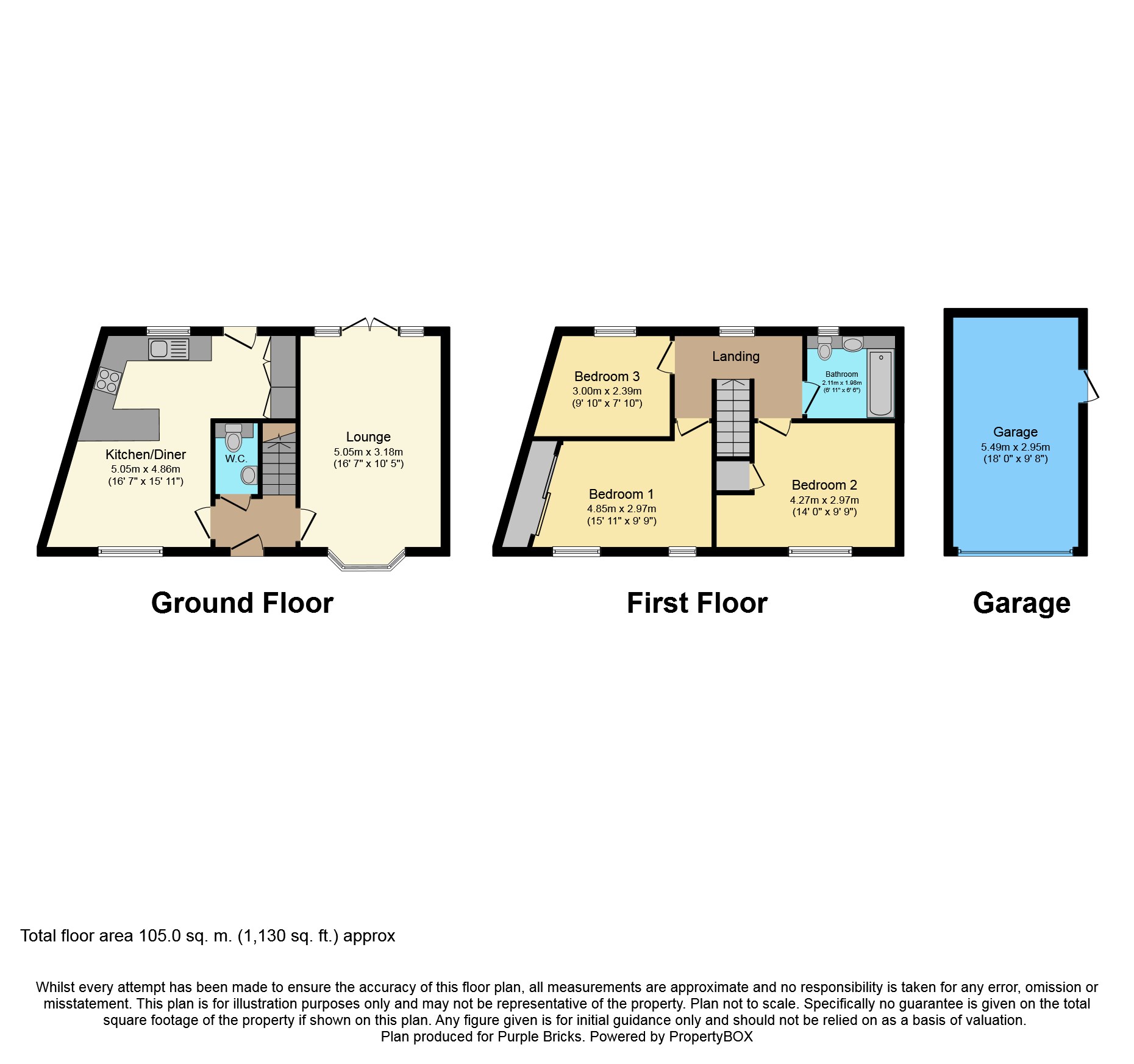 3 Bedrooms Semi-detached house for sale in Murdoch Chase, Coxheath, Maidstone ME17