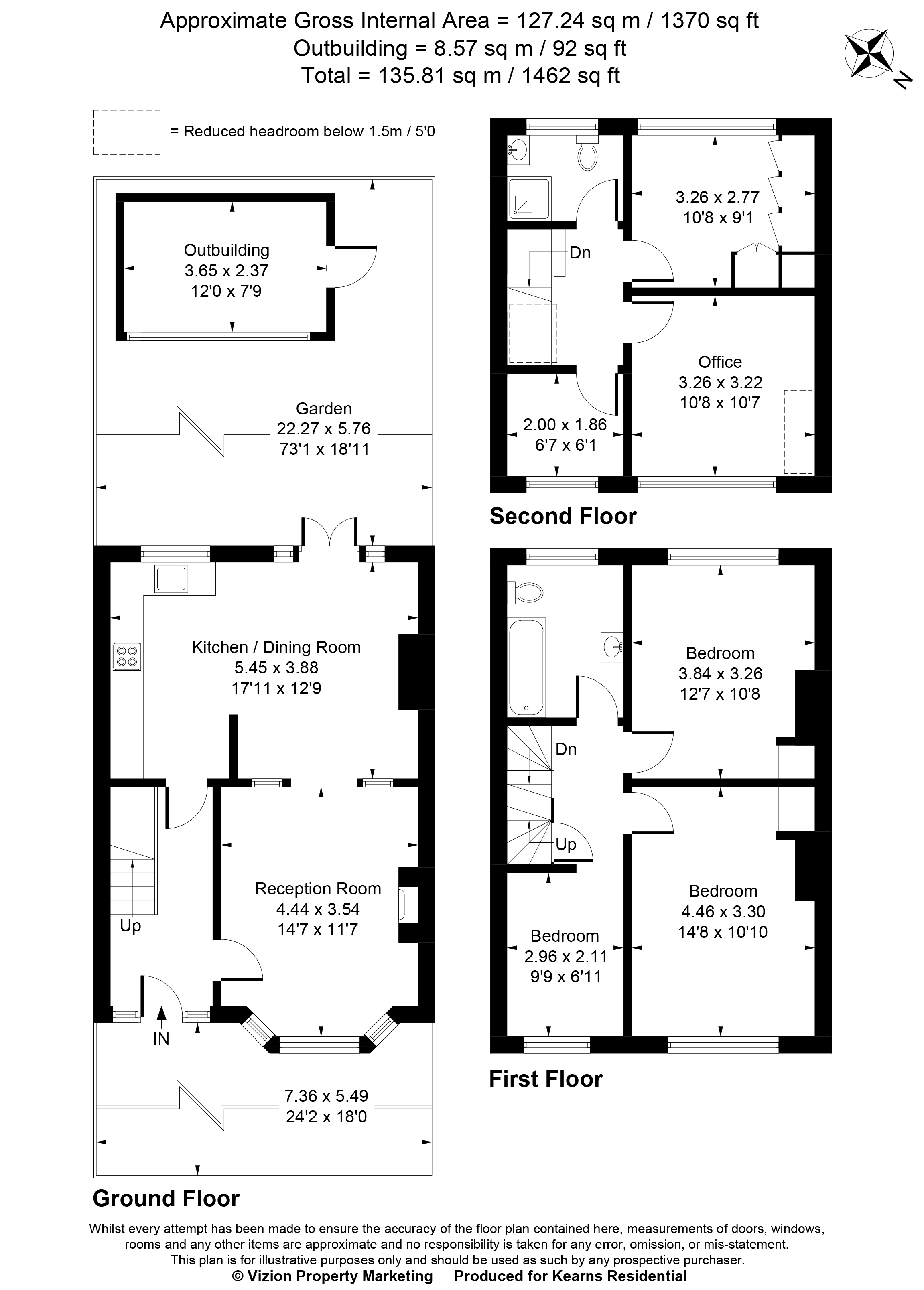 150, West End Road, Ruislip floorplan