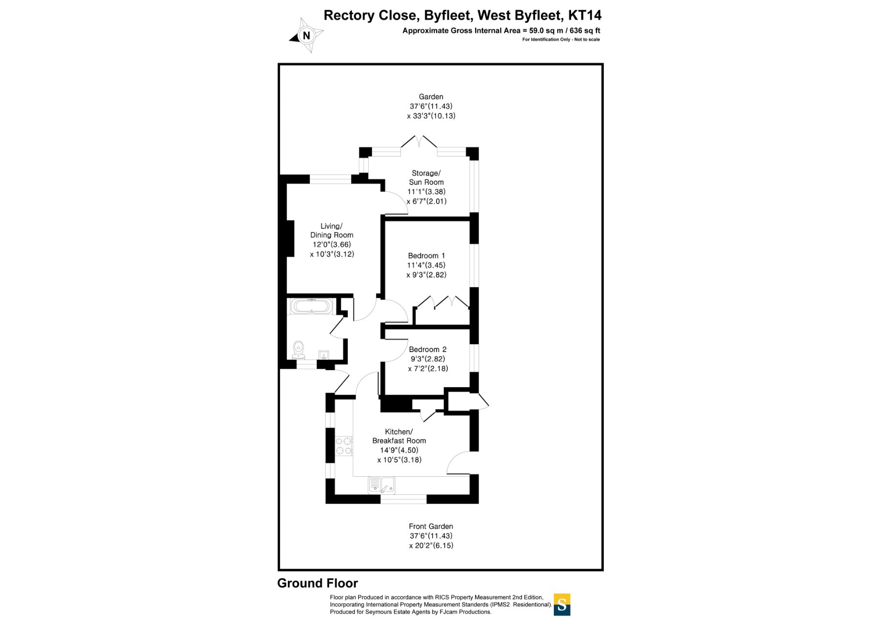 30, Rectory Close, Surrey floorplan
