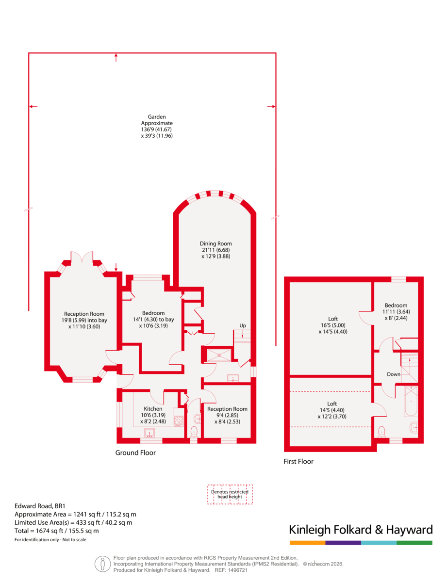 15, Edward Road, Bromley floorplan