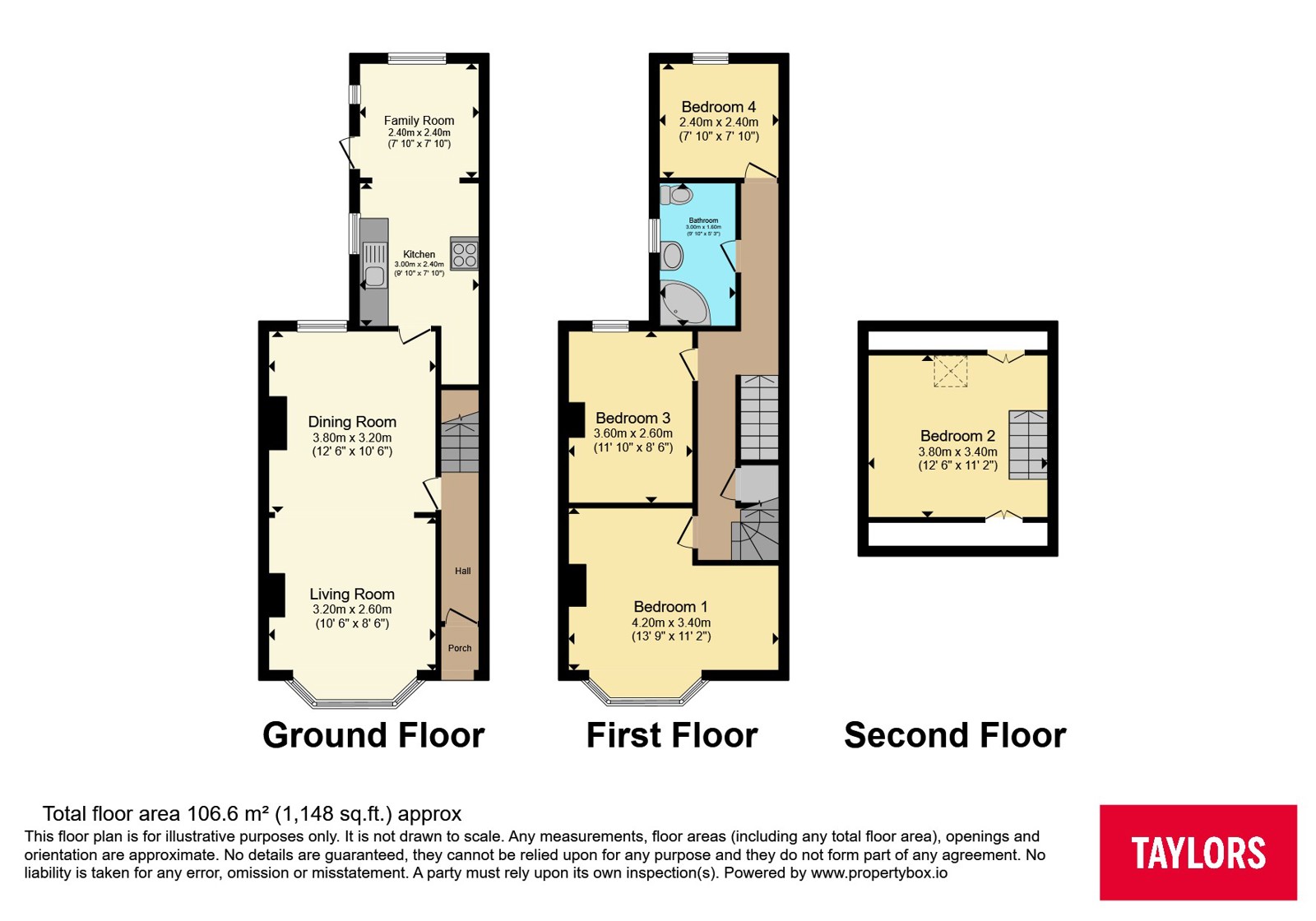 Jersey Road, Milton Keynes floorplan
