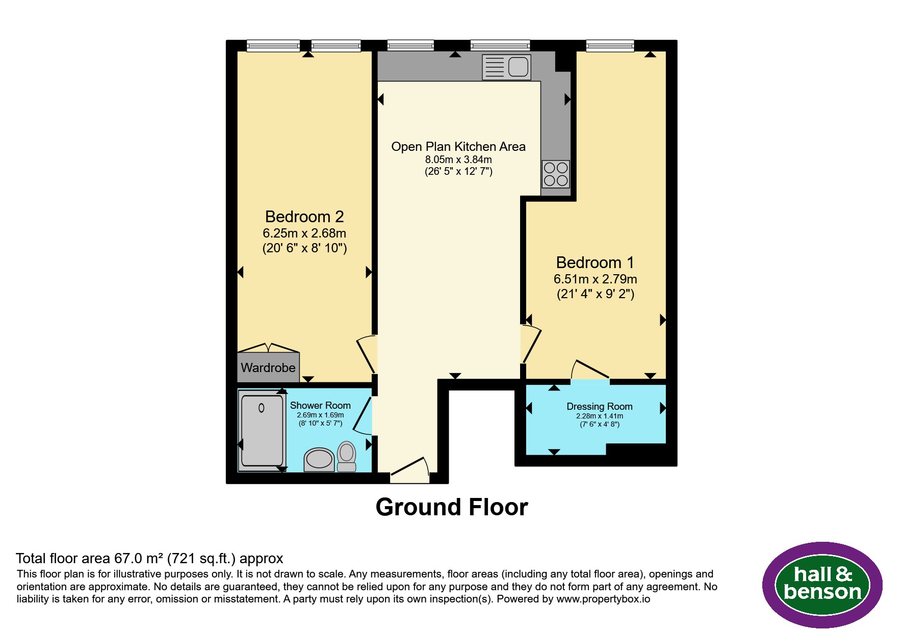 Apartment 29, Lady Well Views, Springwood Gardens, Belper floorplan