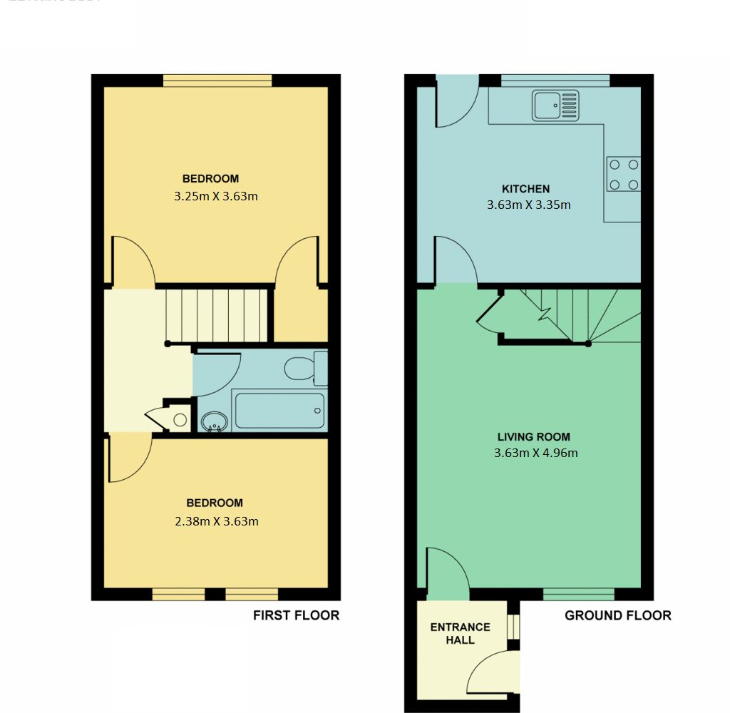 2 Bedrooms Terraced house for sale in Clark Way, Heston TW5