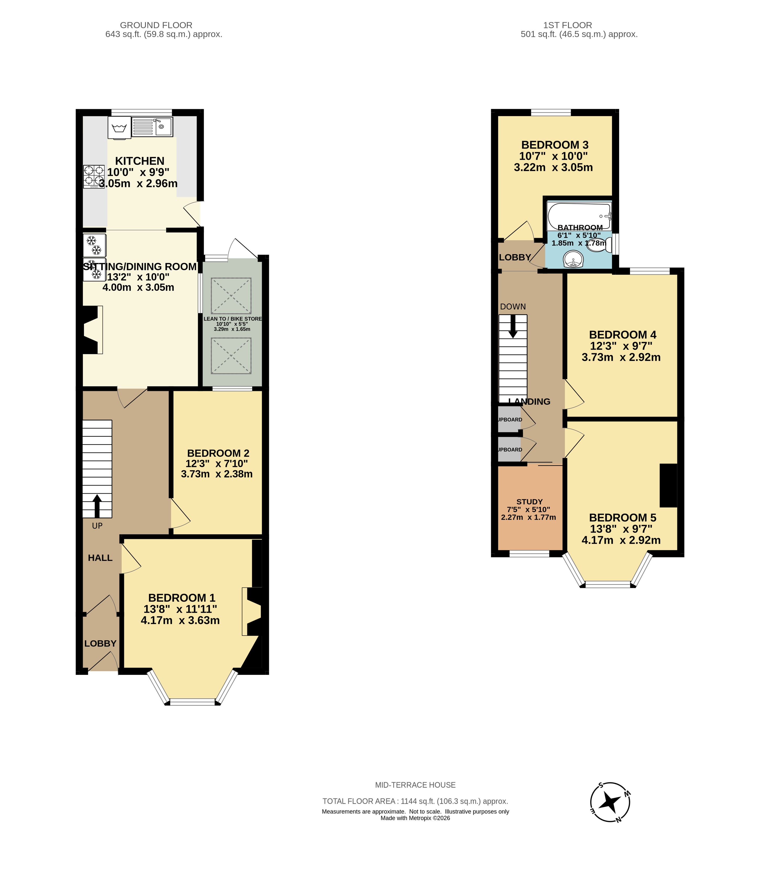 44, Winchester Road, Bath floorplan