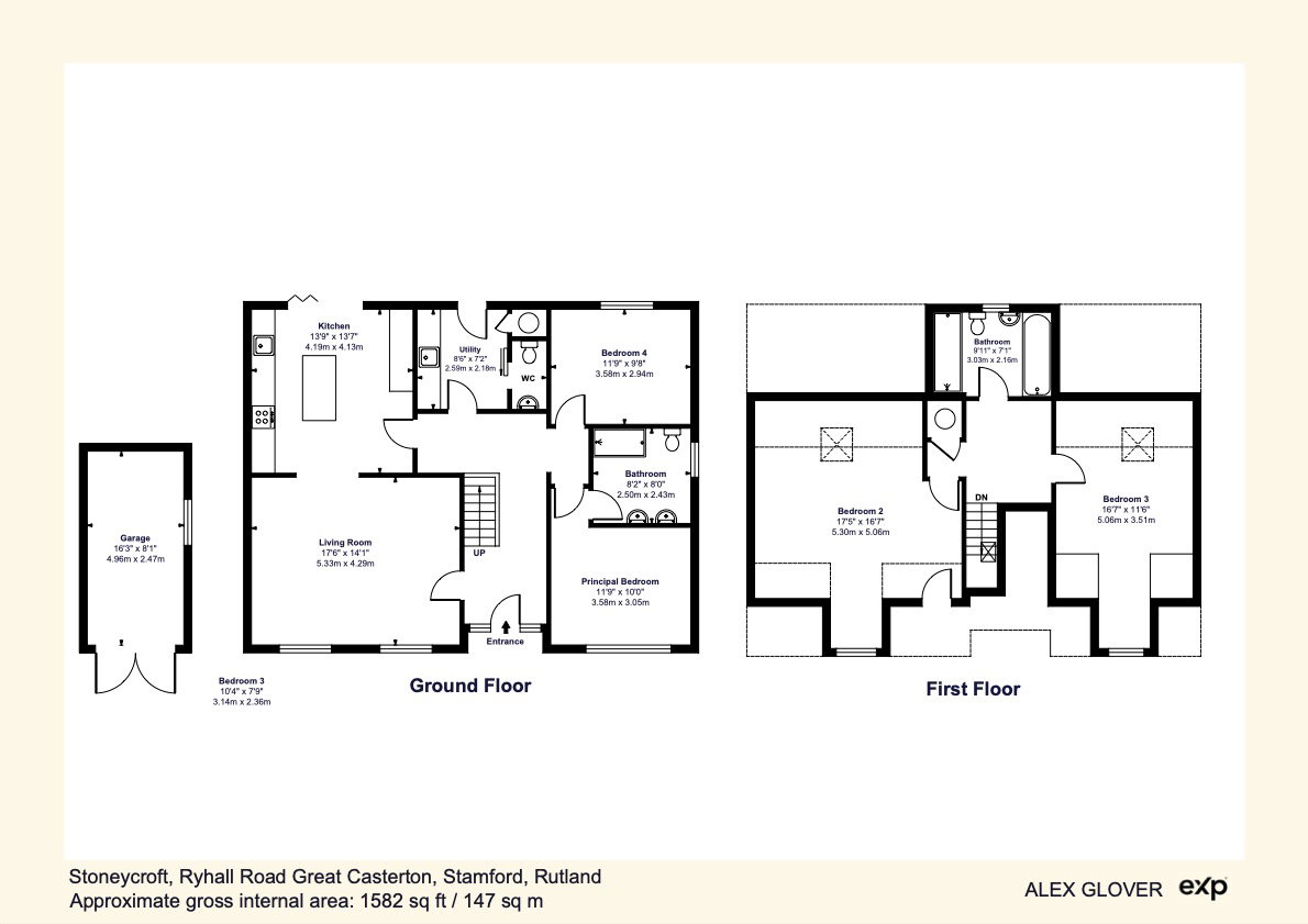 Stoneycroft, Ryhall Road, Stamford floorplan