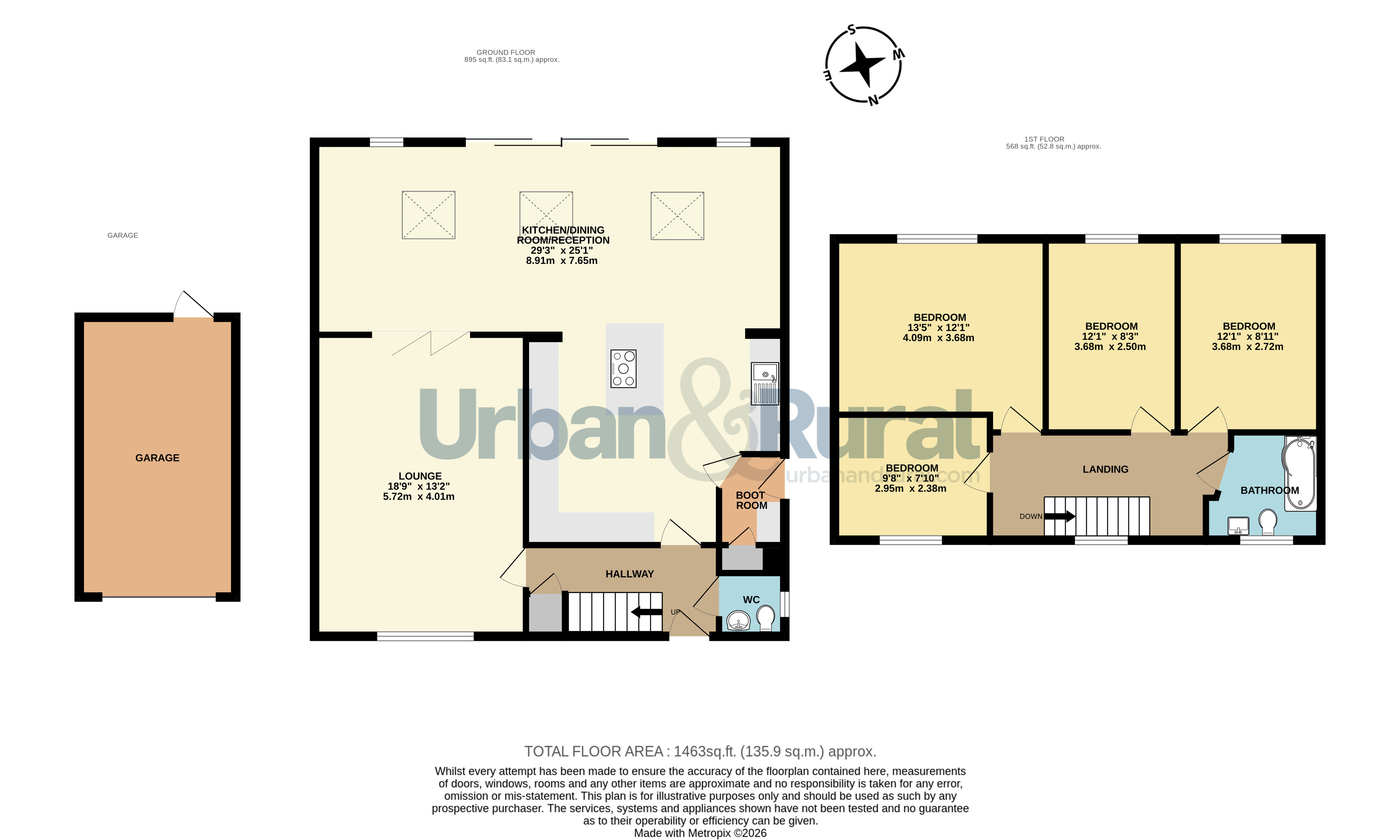 1B,, Church Road, Bedford floorplan