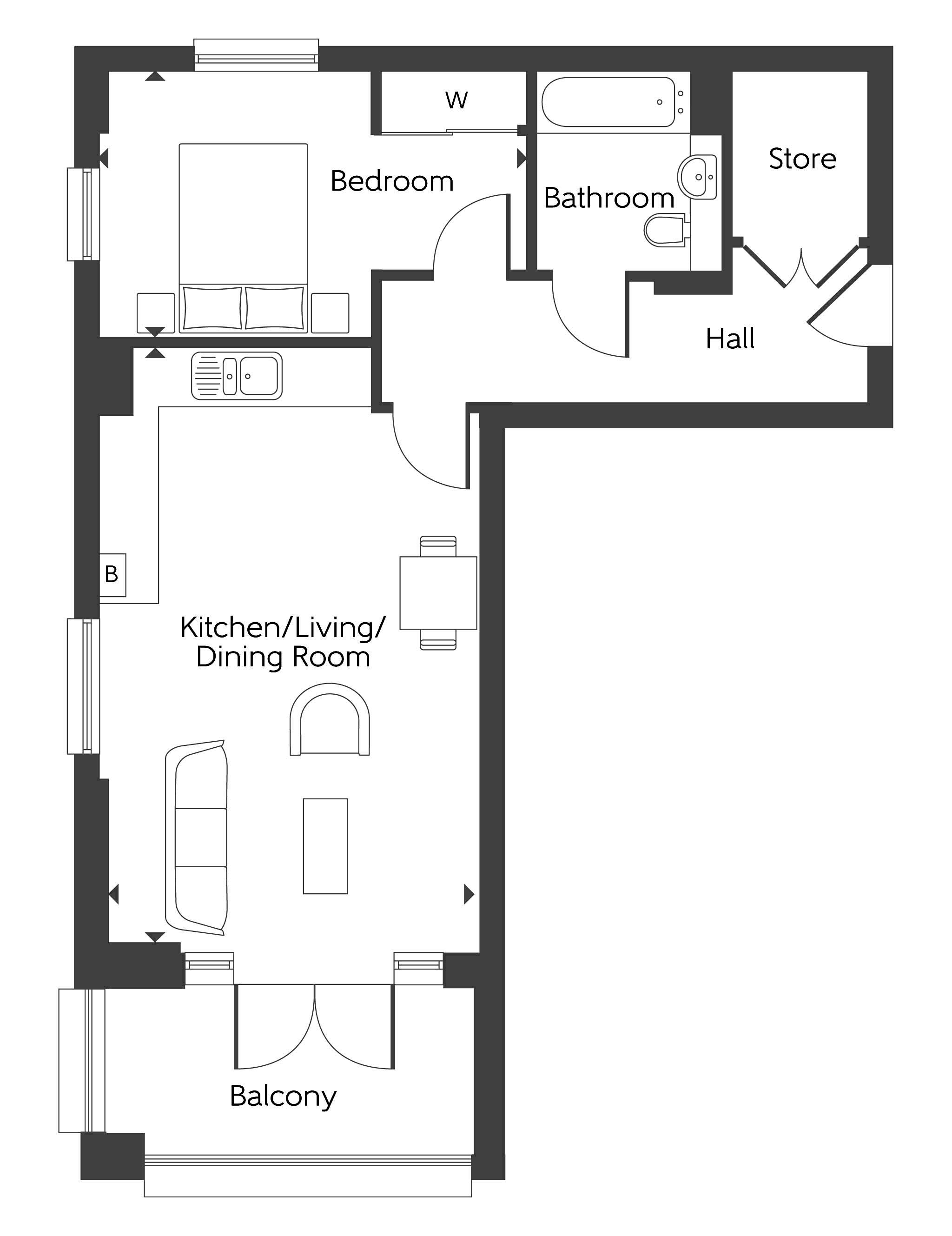1 Bedrooms Flat for sale in Battalion Court, Woolwich SE18