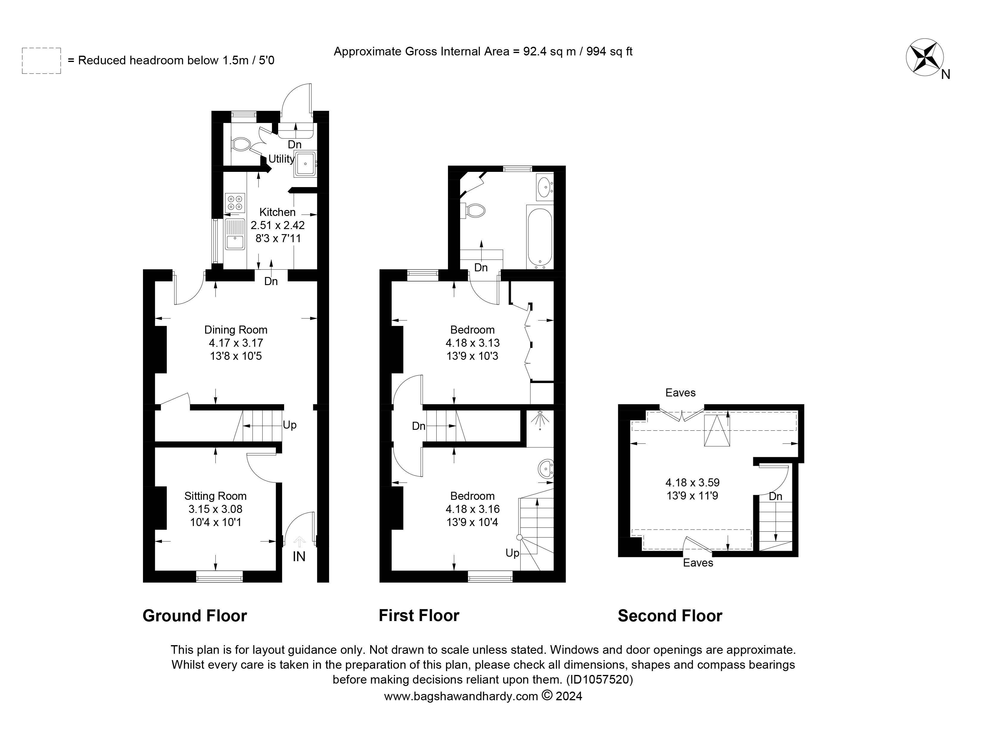 Mount Street, Dorking, Surrey RH4, 2 bedroom terraced house for sale