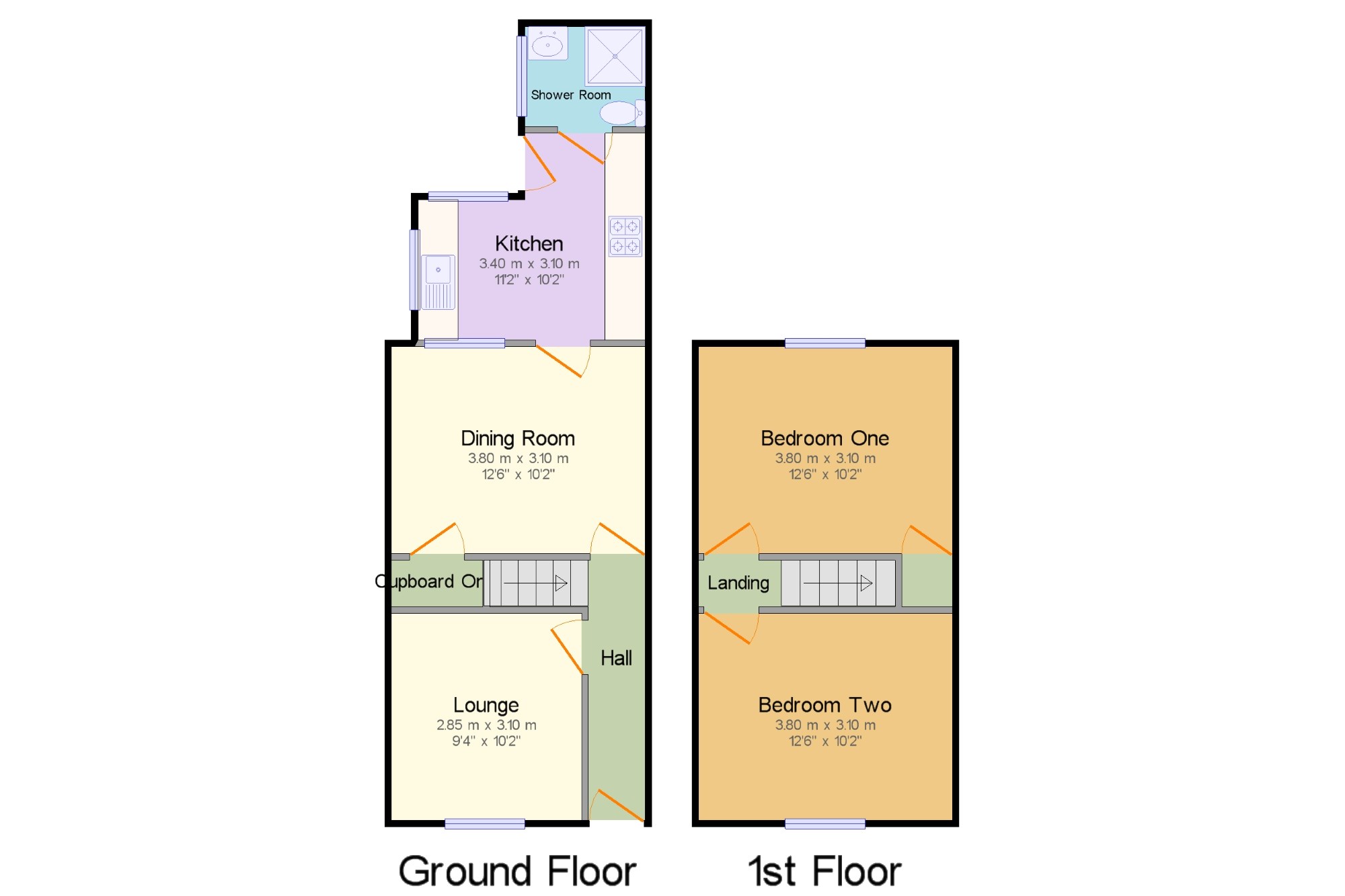 leeds road easy 9 terraced York Newborough Street, 2 YO30, for bedroom house