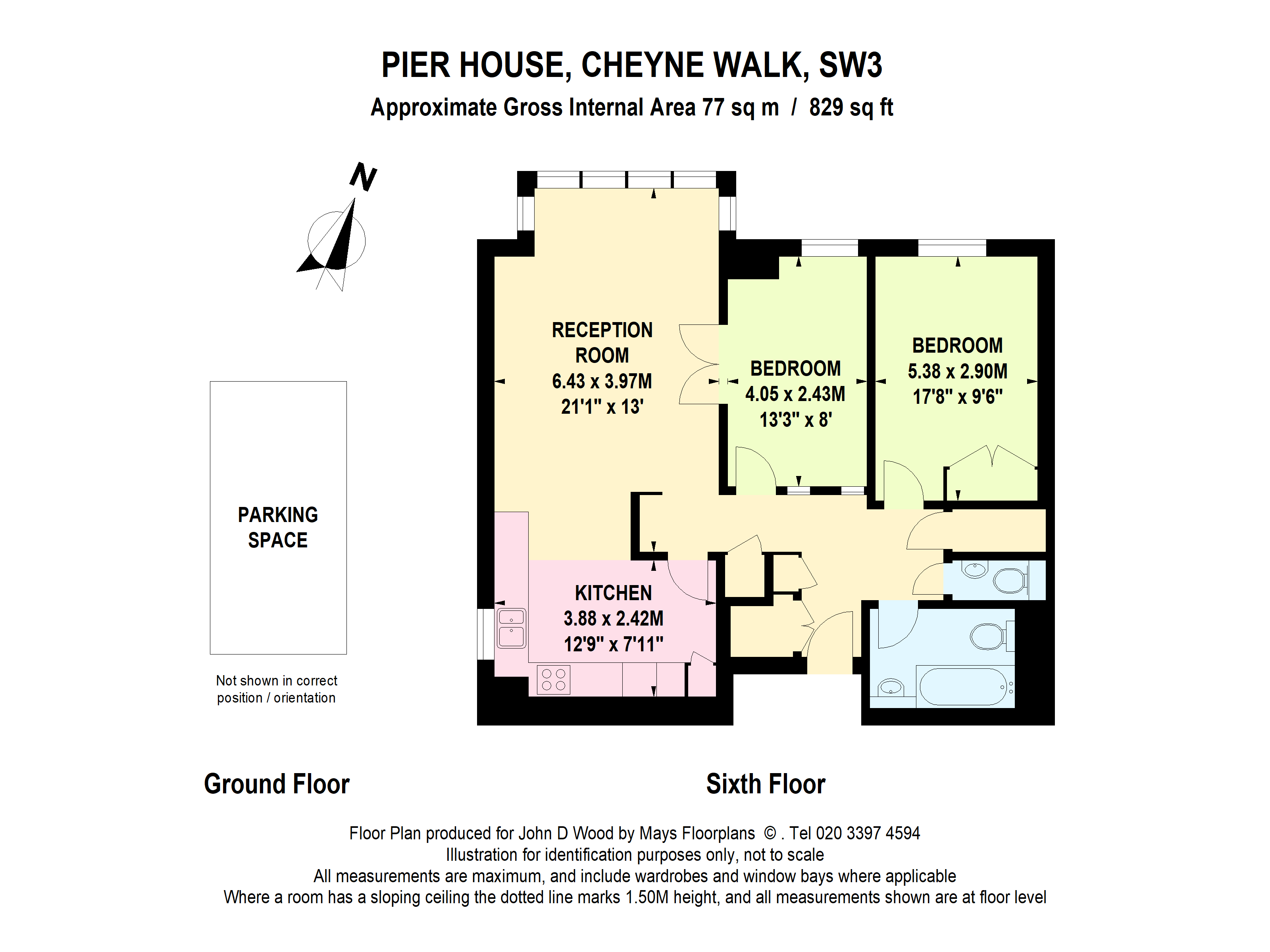 122 Pier House, 31, Cheyne Walk, London floorplan