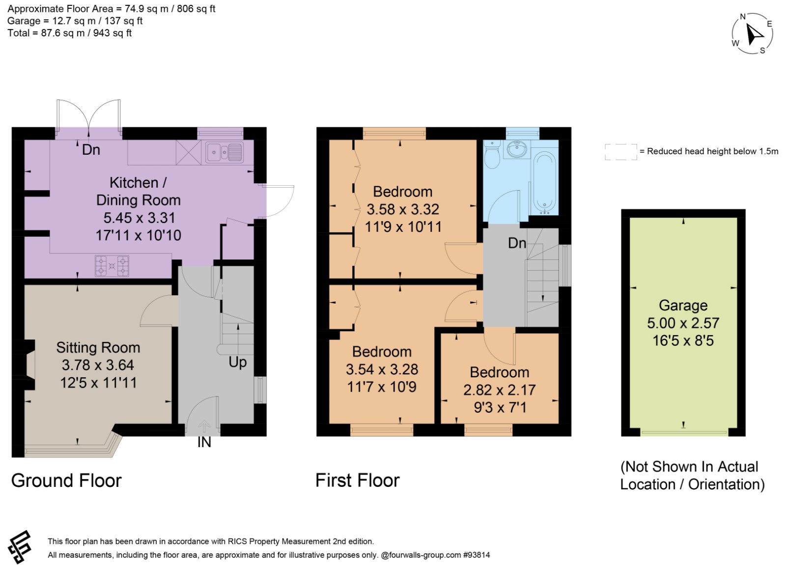 14, Beechwood Close, Berkshire floorplan