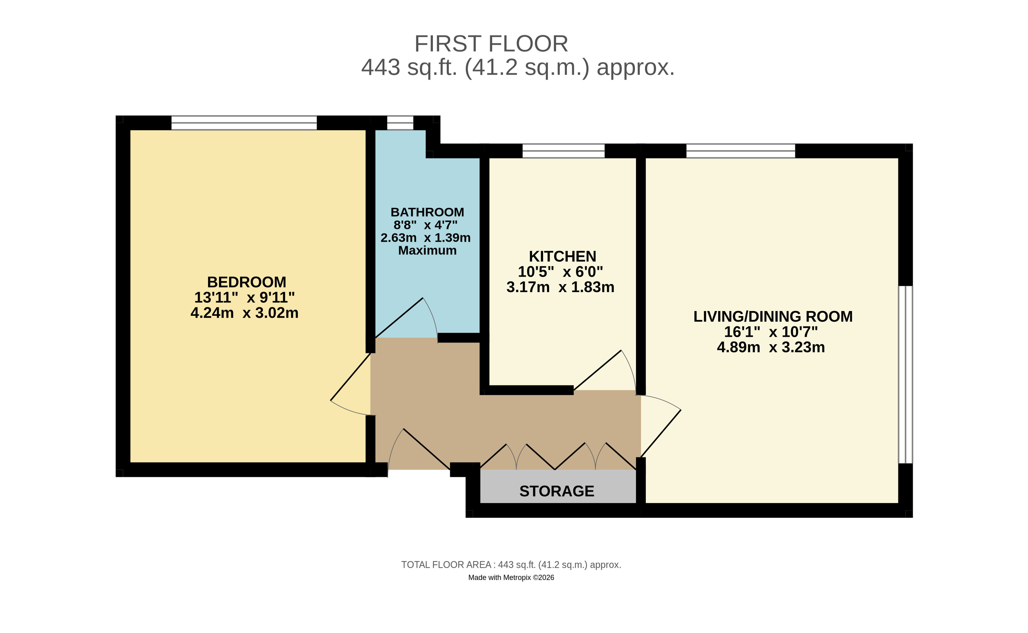 Flat 11, Hague Court,, Hague Road, Manchester floorplan