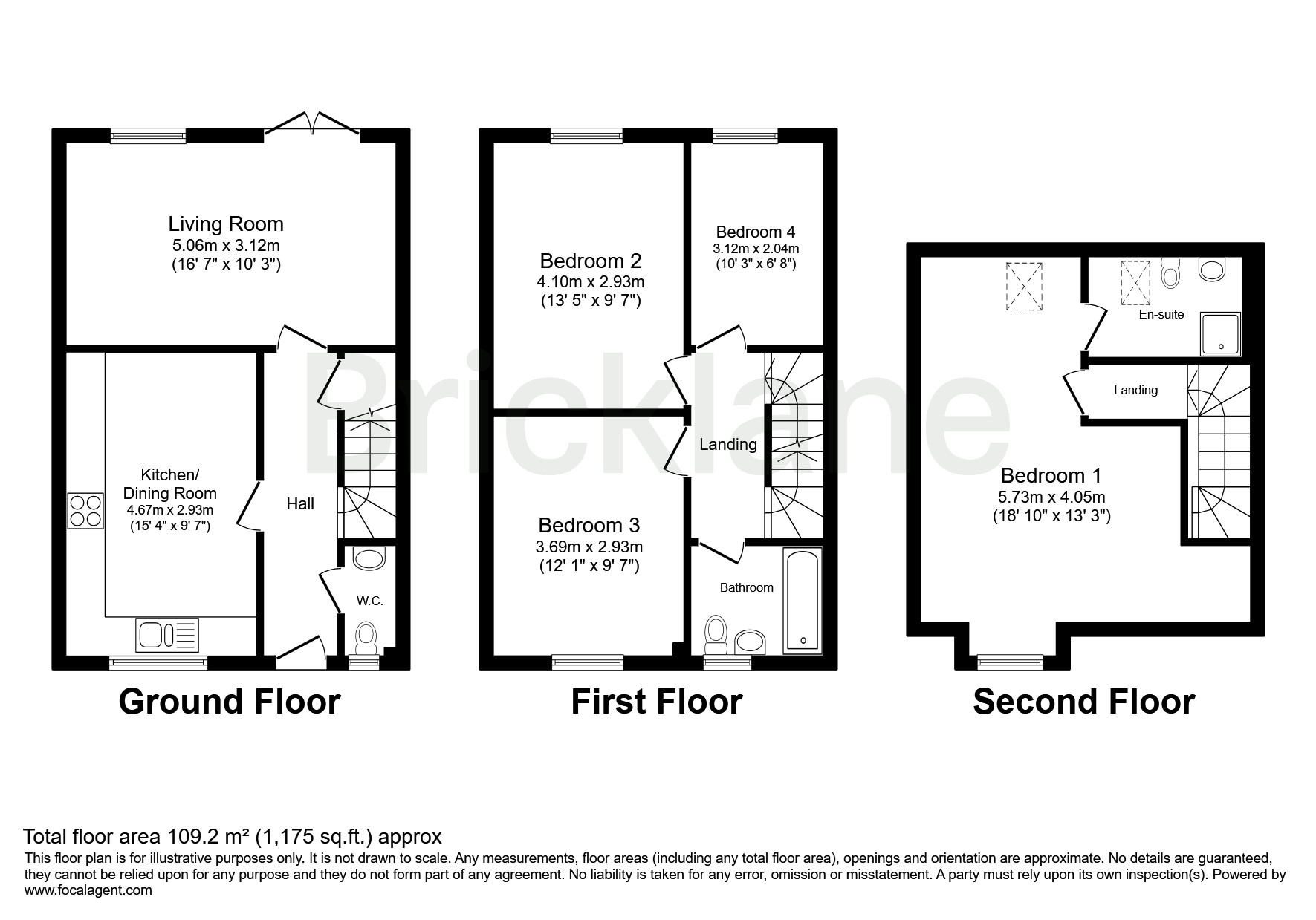 4, Alva Close, CORBY floorplan