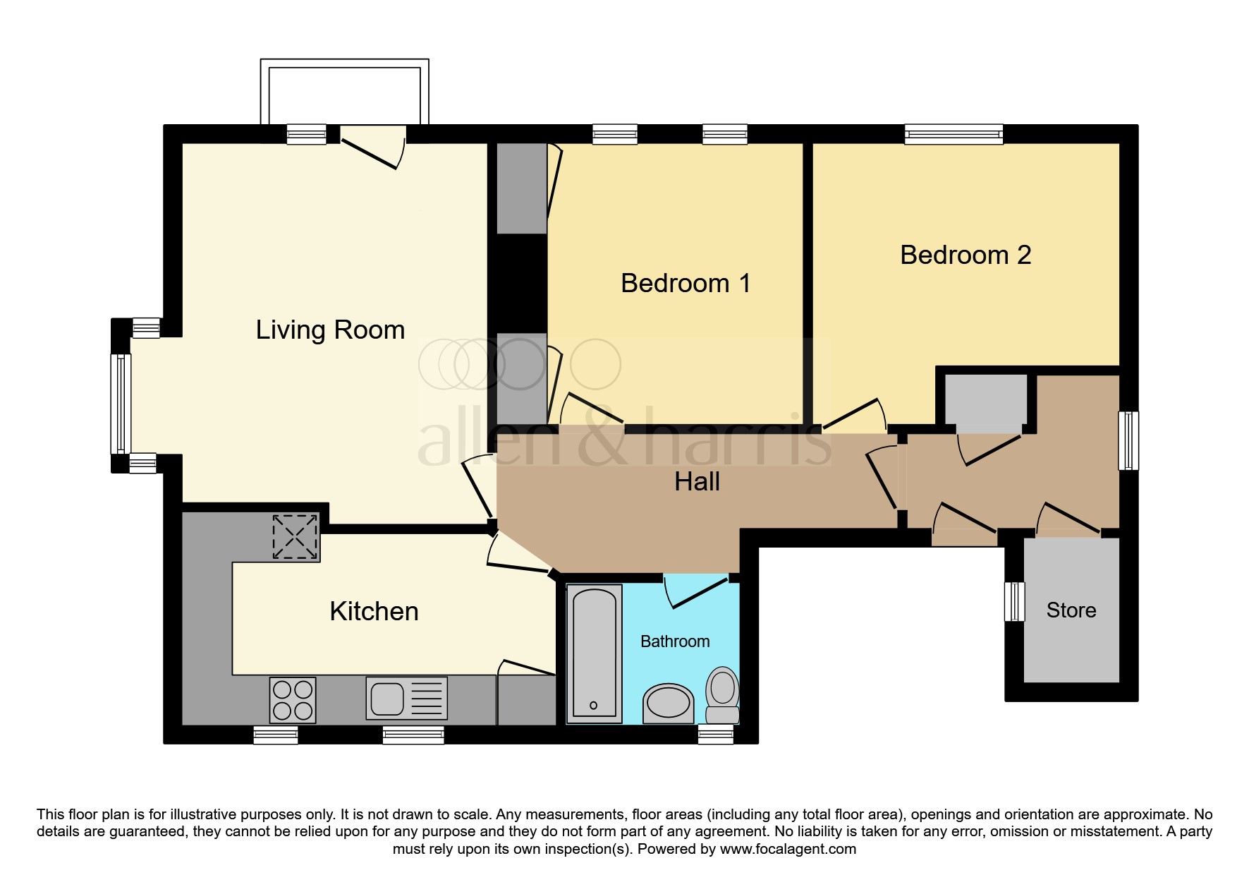 95a, Elmhurst Estate, Bath floorplan