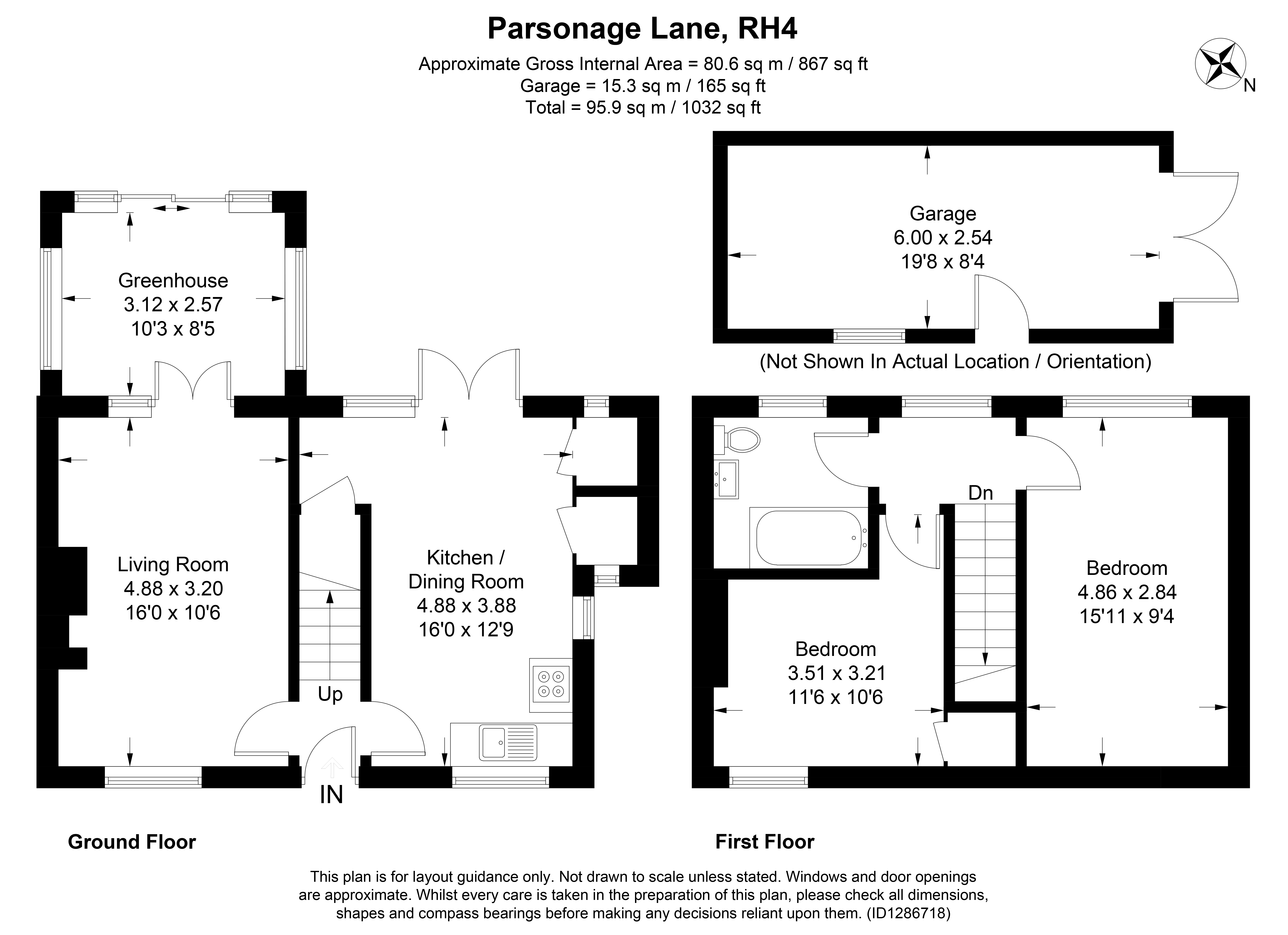 16, Parsonage Lane, Dorking floorplan