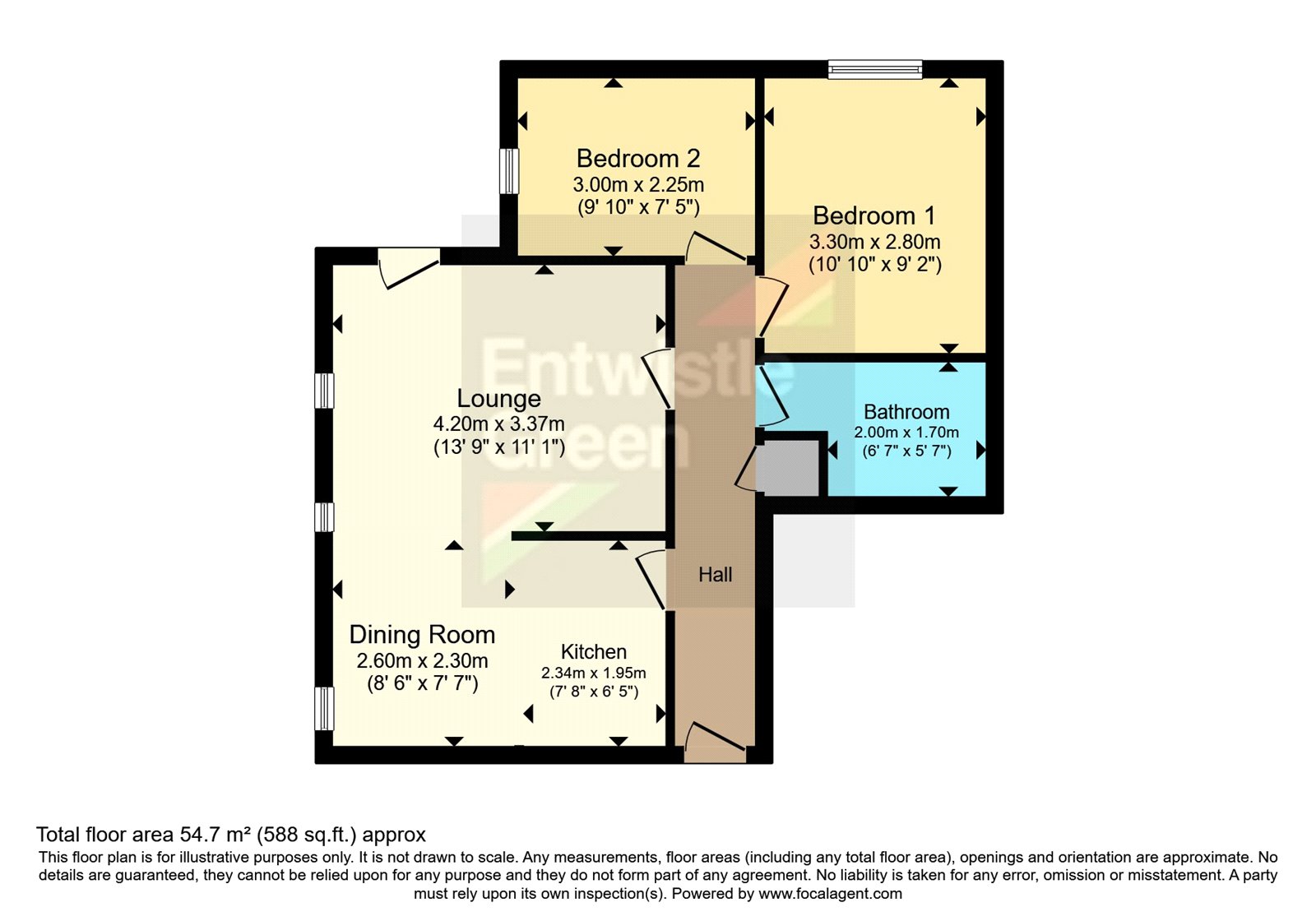 Clippers Quay, Merchants Landing, Blackburn, Lancashire, BB1 floorplan