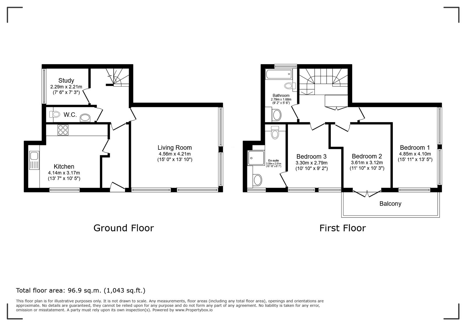London Road, High Wycombe floorplan