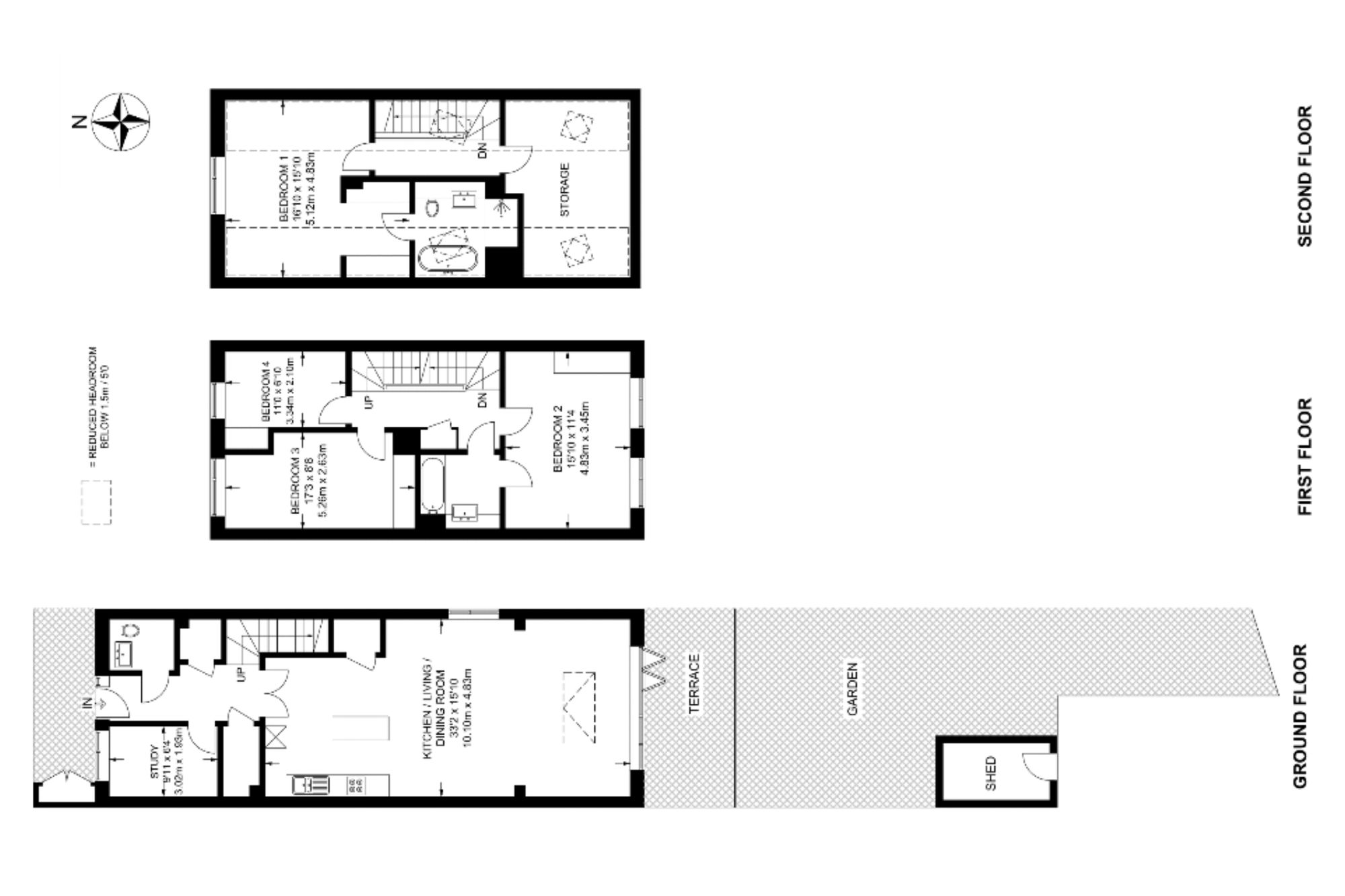 3 Moorhen Drive, London floorplan