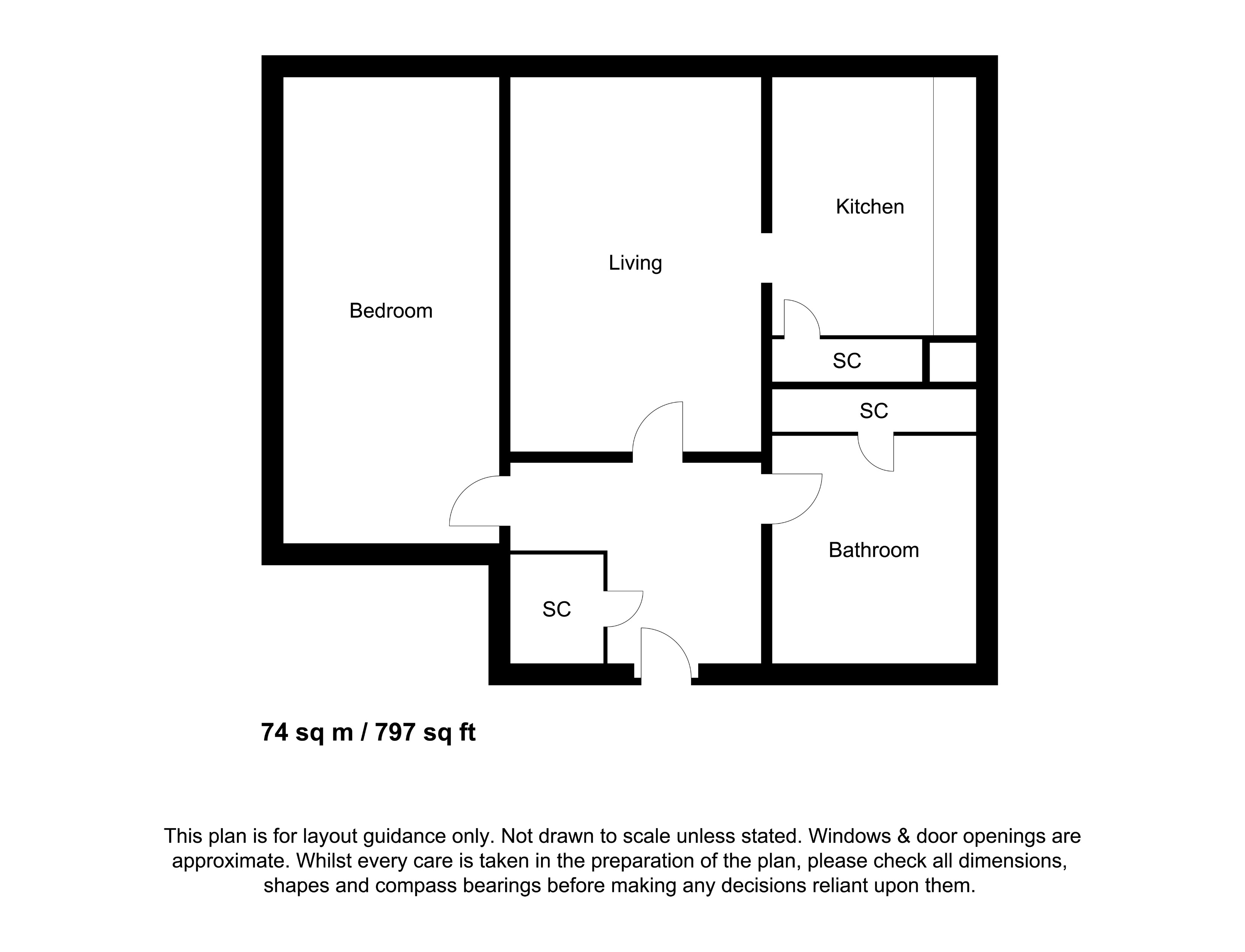 Flat 177,  Clydesdale Tower, City Centre, Birmingham floorplan
