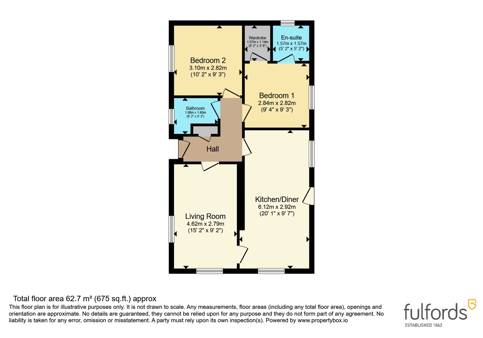 11, The Crescent, Exeter floorplan