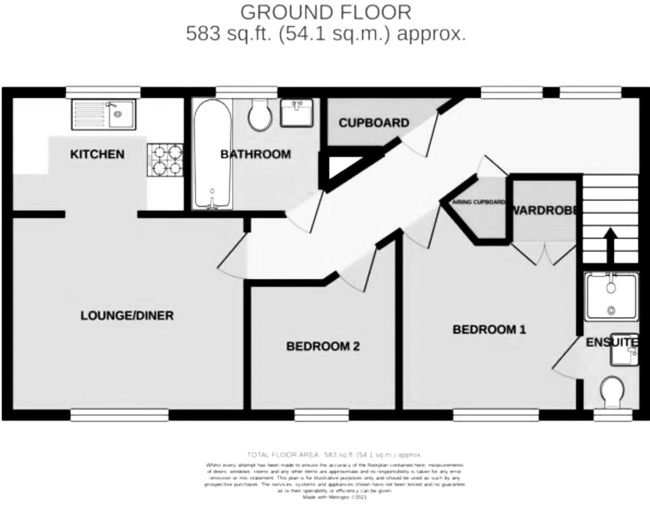 12, Eglington Drive, Kent floorplan