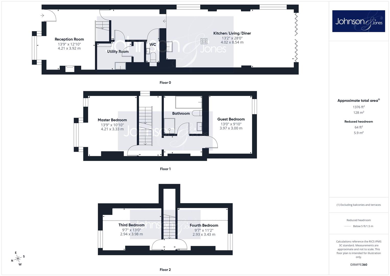 61, Abbey Road, Chertsey floorplan