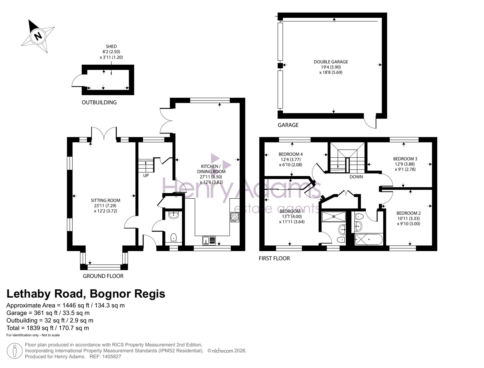 2 Lethaby Road, Bognor Regis floorplan