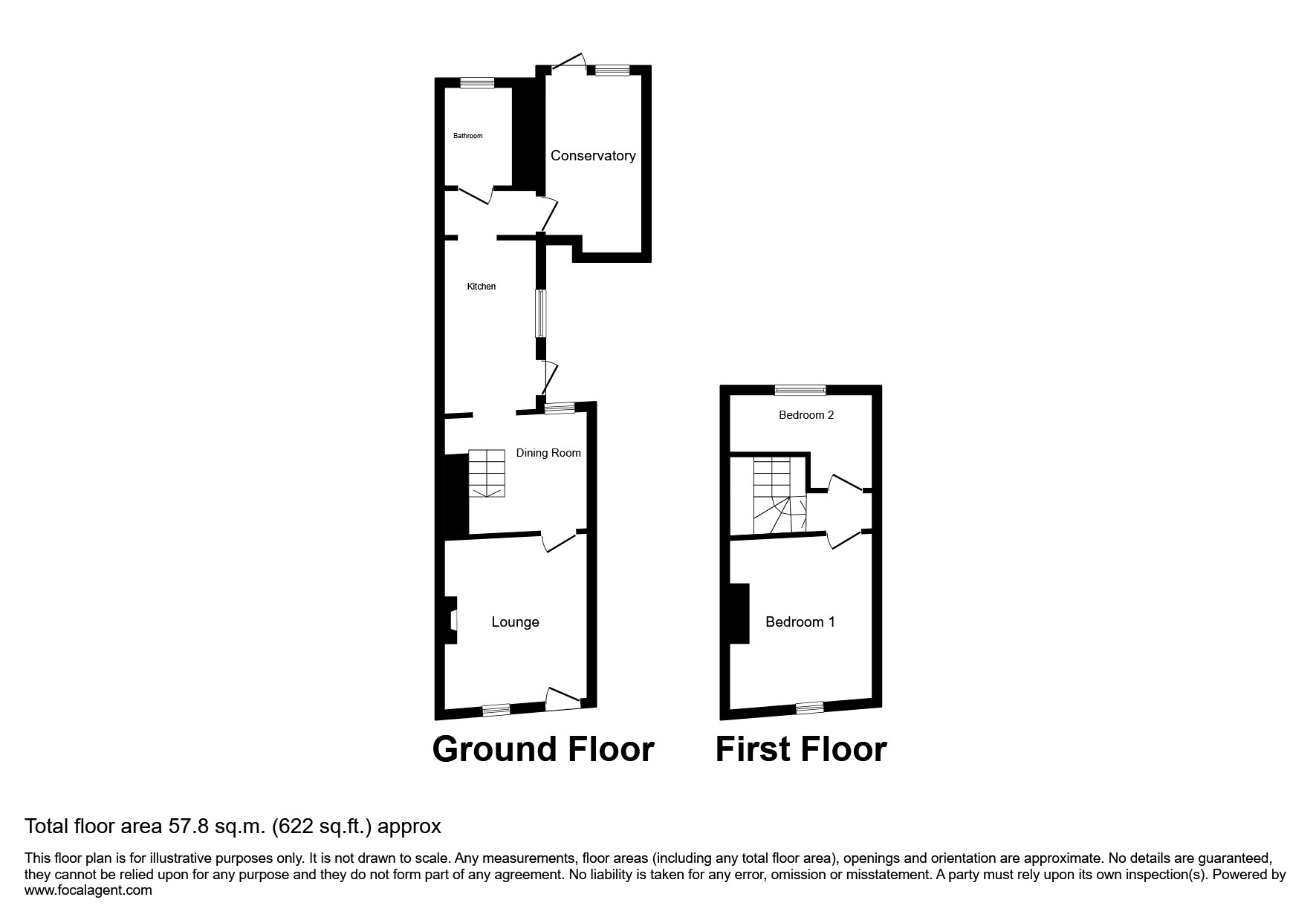 38, St. Leonards, Bodmin floorplan
